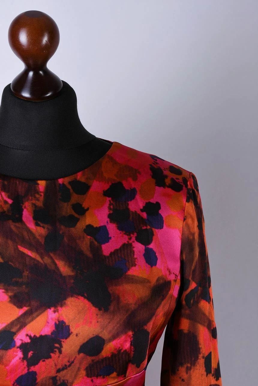 Erdem Women's Erdem Silk Floral Pattern Midi Dress Size S Size S / US 4 / IT 40 - 2 Thumbnail