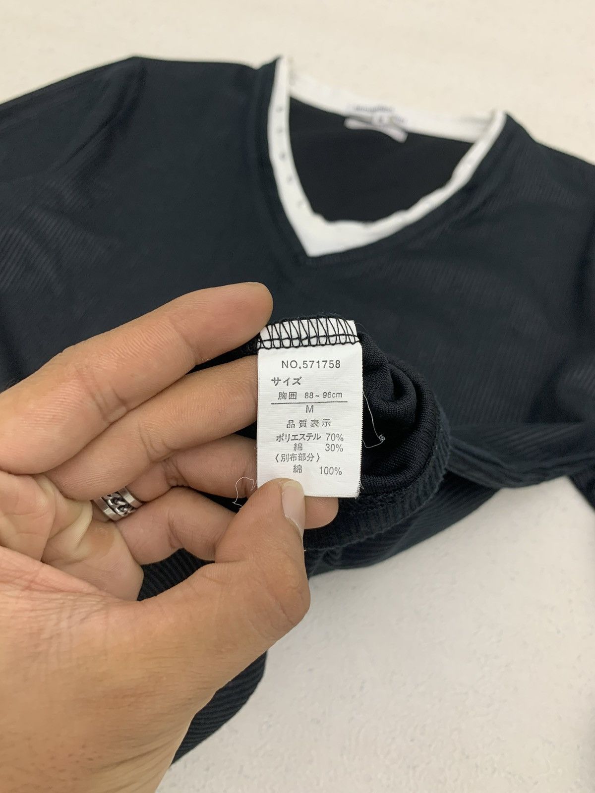 semanticdesign archive semanticdesign double layer slimfit if6w9 lgb style Size US M / EU 48-50 / 2 - 9 Thumbnail