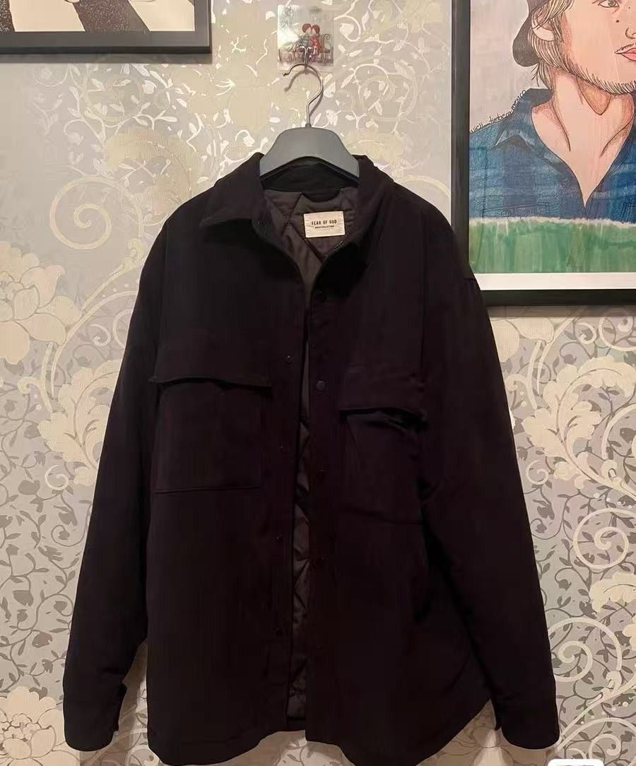 Fear of God sixth 6th suede oversized jacket Size US S / EU 44-46 / 1 - 2 Thumbnail