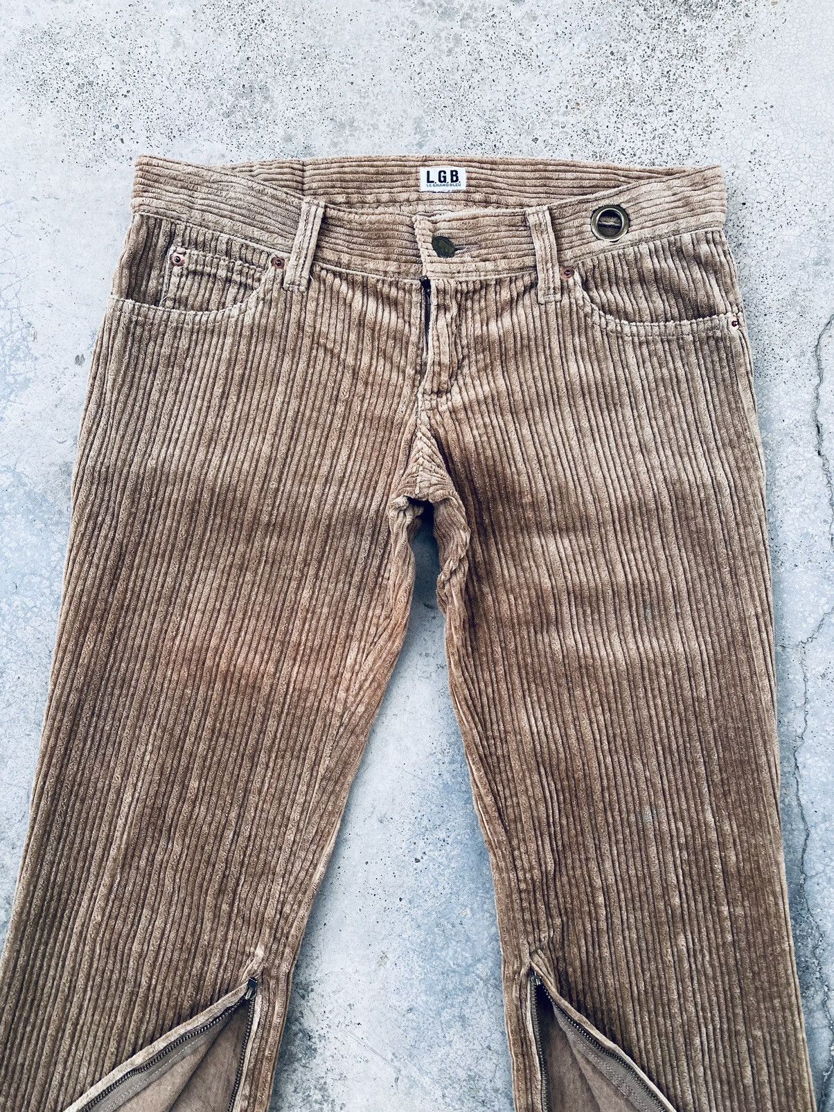 Le Grande Bleu (L.G.B.) Vintage 90s LGB Le Grand Bleu Corduroy pants Size US 30 / EU 46 - 4 Thumbnail
