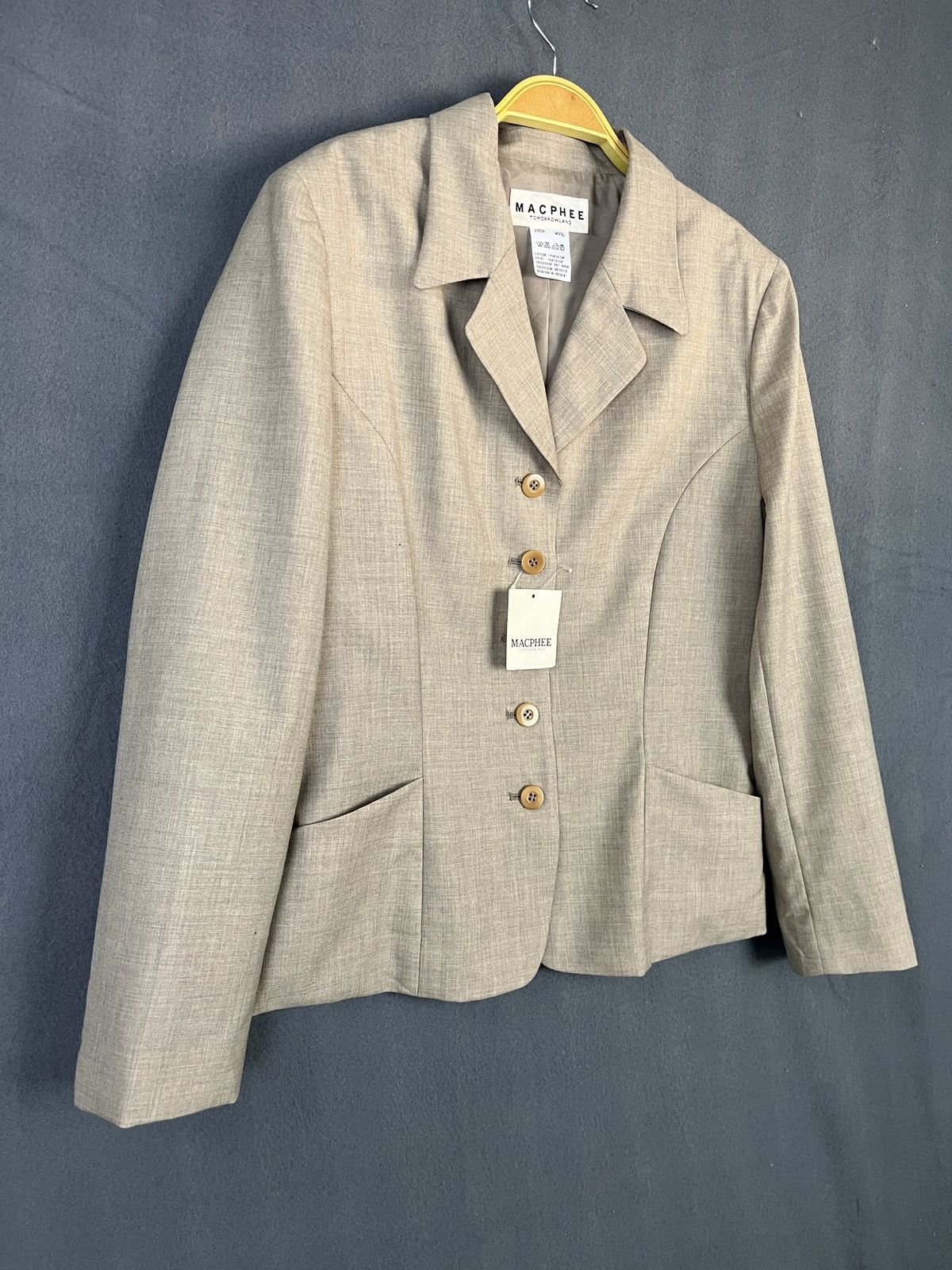 Japanese Brand × Tomorrowland × Vintage Macphee Tomorrowland Blazer Size XS / US 0-2 / IT 36-38 - 4 Thumbnail