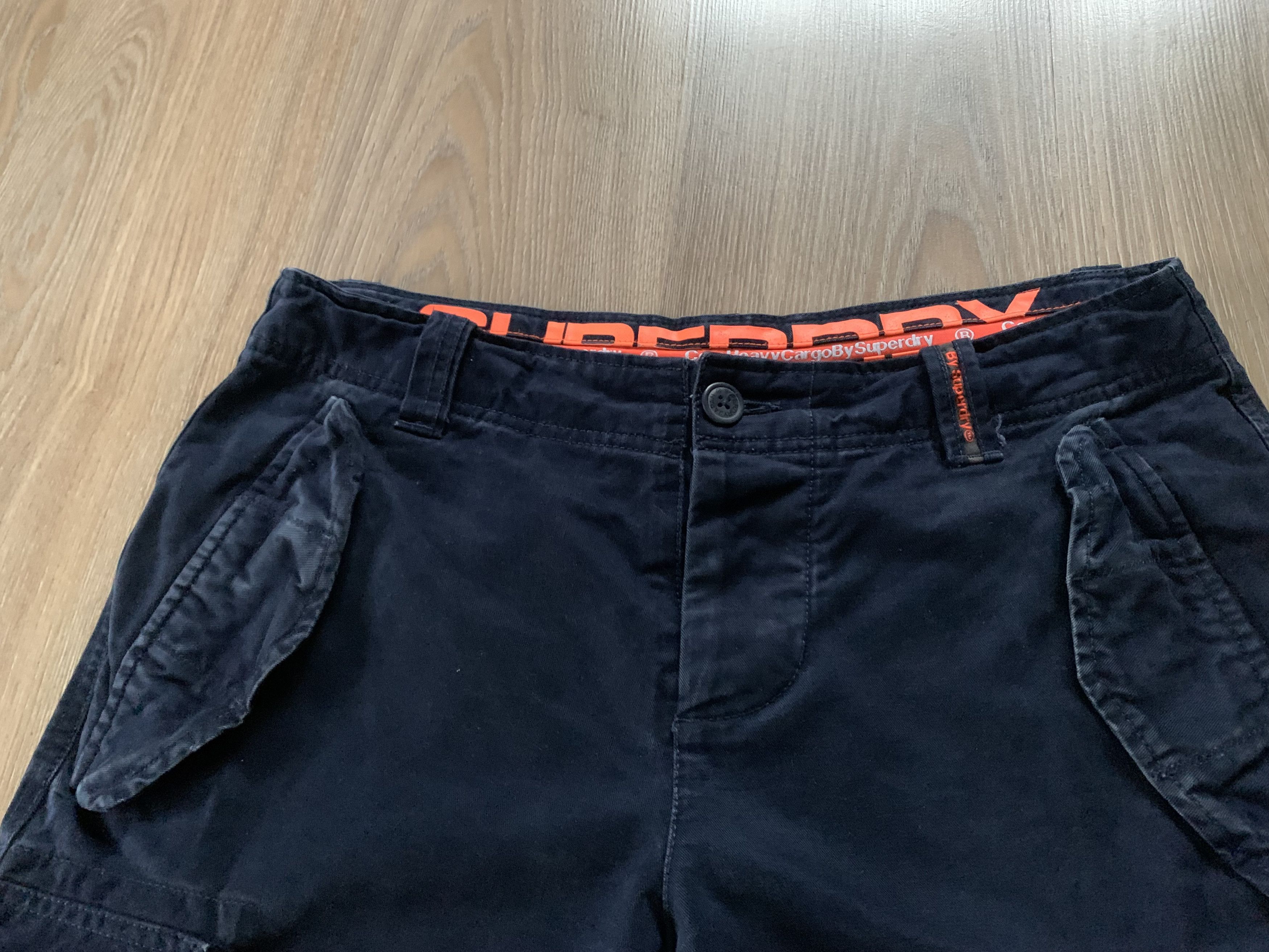 Japanese Brand × Superdry Superdry Blue Cargo Shorts Multi Pocket Size US 34 / EU 50 - 4 Thumbnail