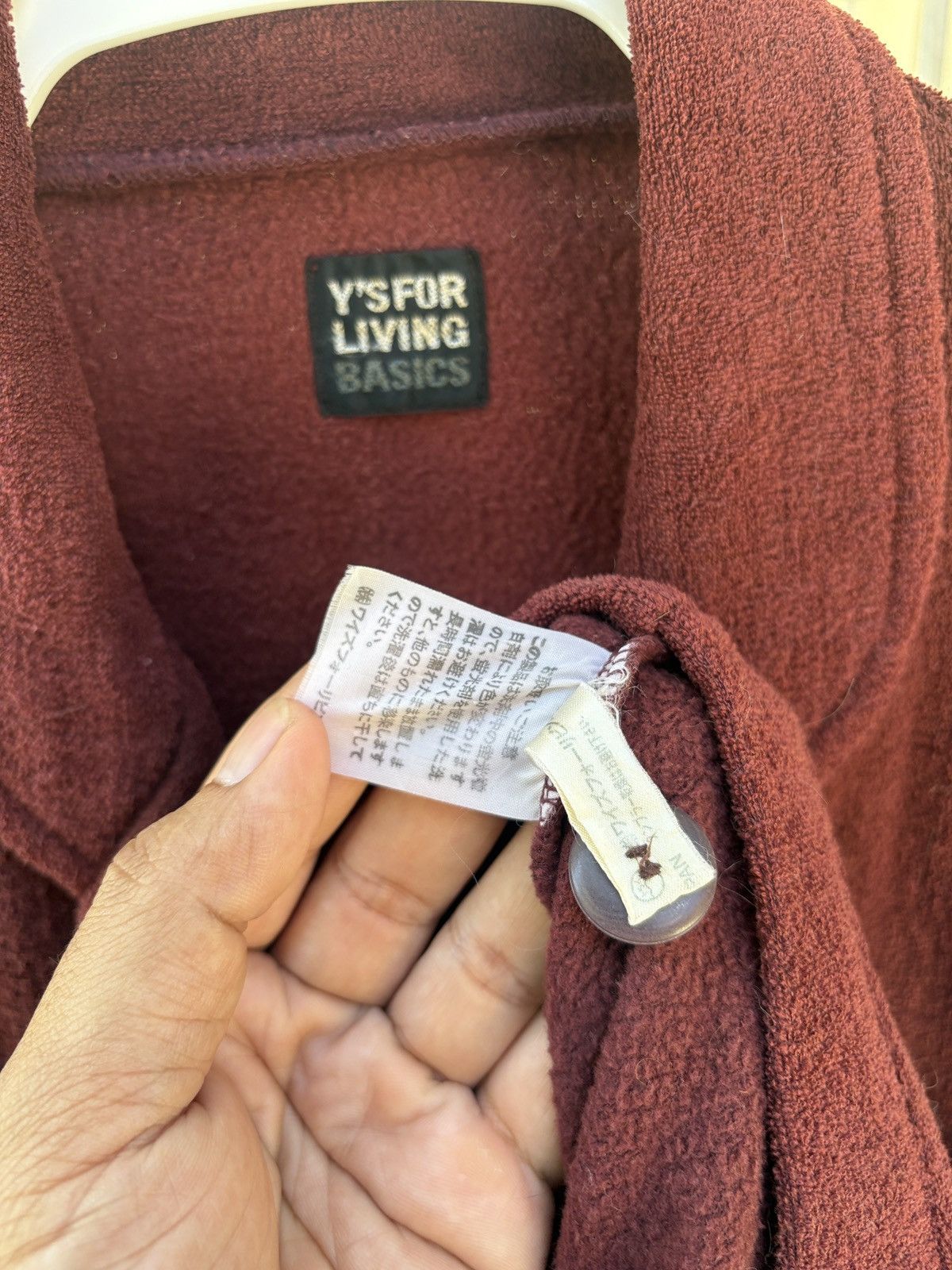 Y's Yohji Yamamoto Y's for living fleece jacket Size US M / EU 48-50 / 2 - 16 Thumbnail