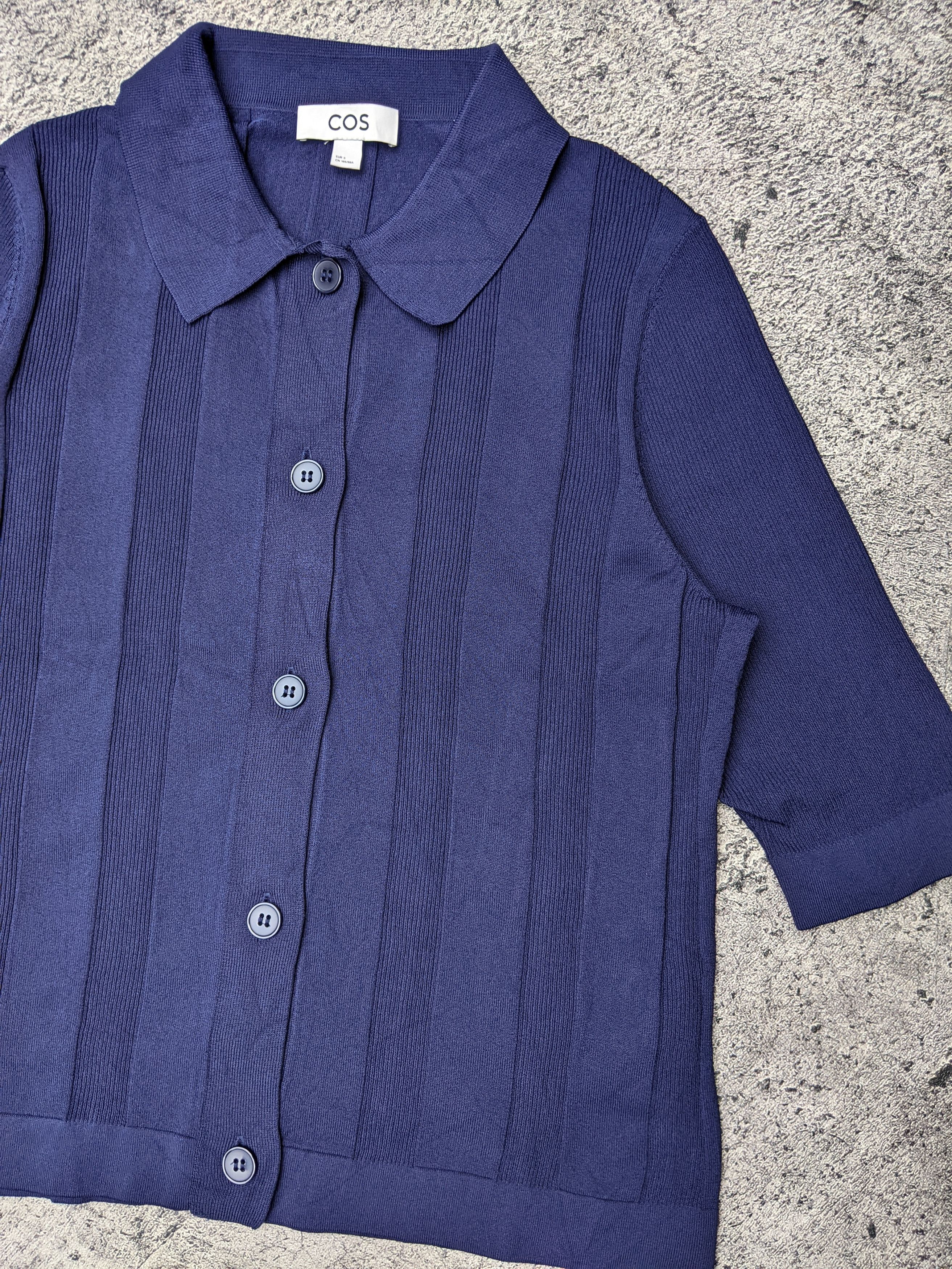 Cos Short Sleeve Knitted Cardigan Size S / US 4 / IT 40 - 6 Thumbnail