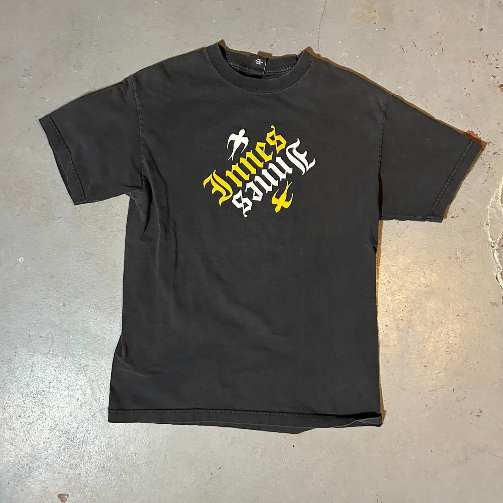 Girl Skateboards 2000s black innes skate tee Size US S / EU 44-46 / 1 - 1 Thumbnail