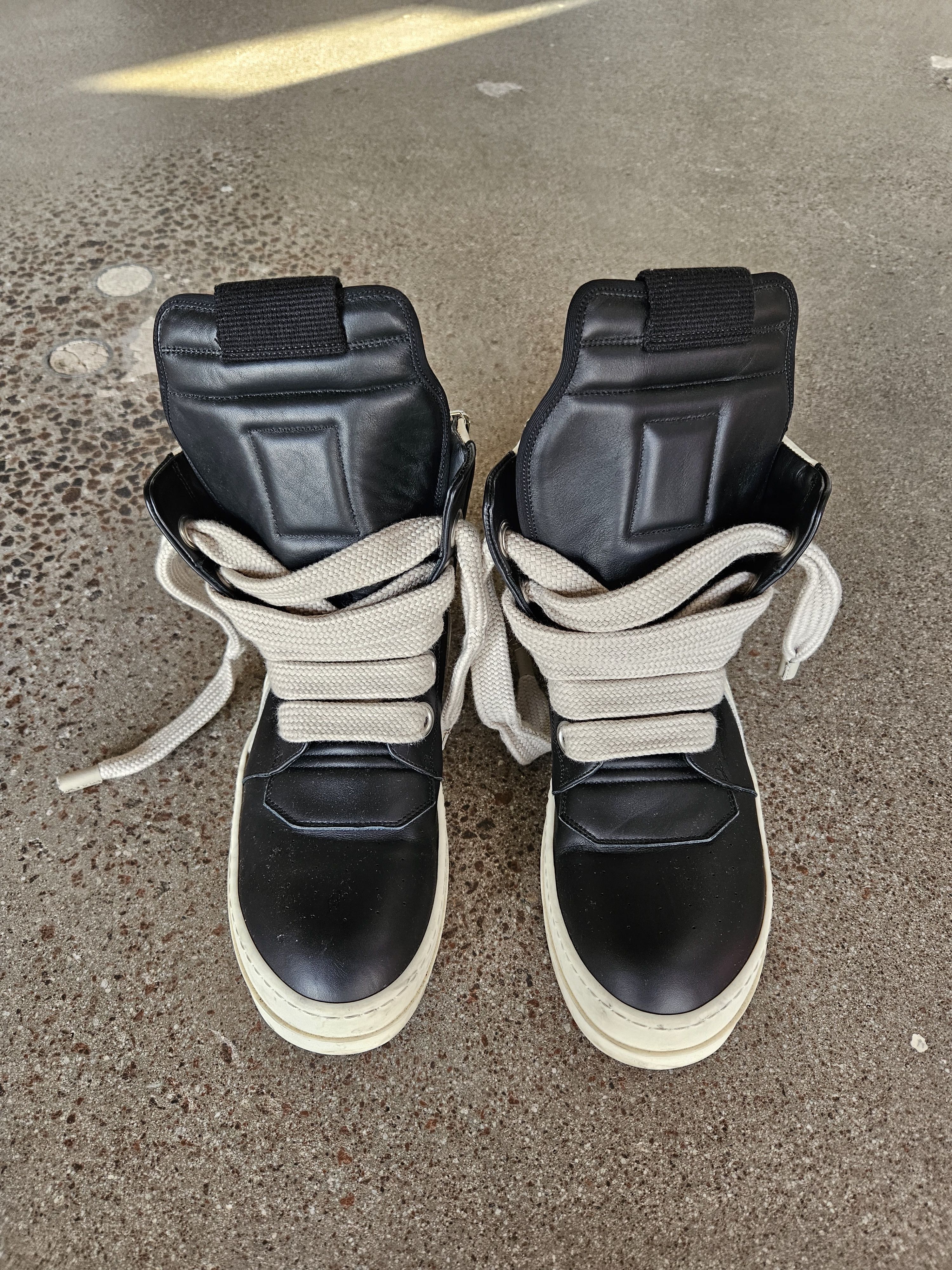 Rick Owens Jumbo Lace Geobaskets | Grailed