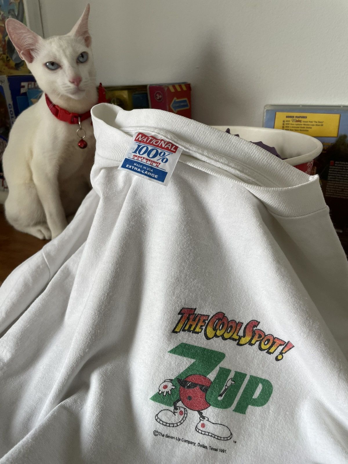 Vintage 7 Up 1991 Size US L / EU 52-54 / 3 - 4 Thumbnail