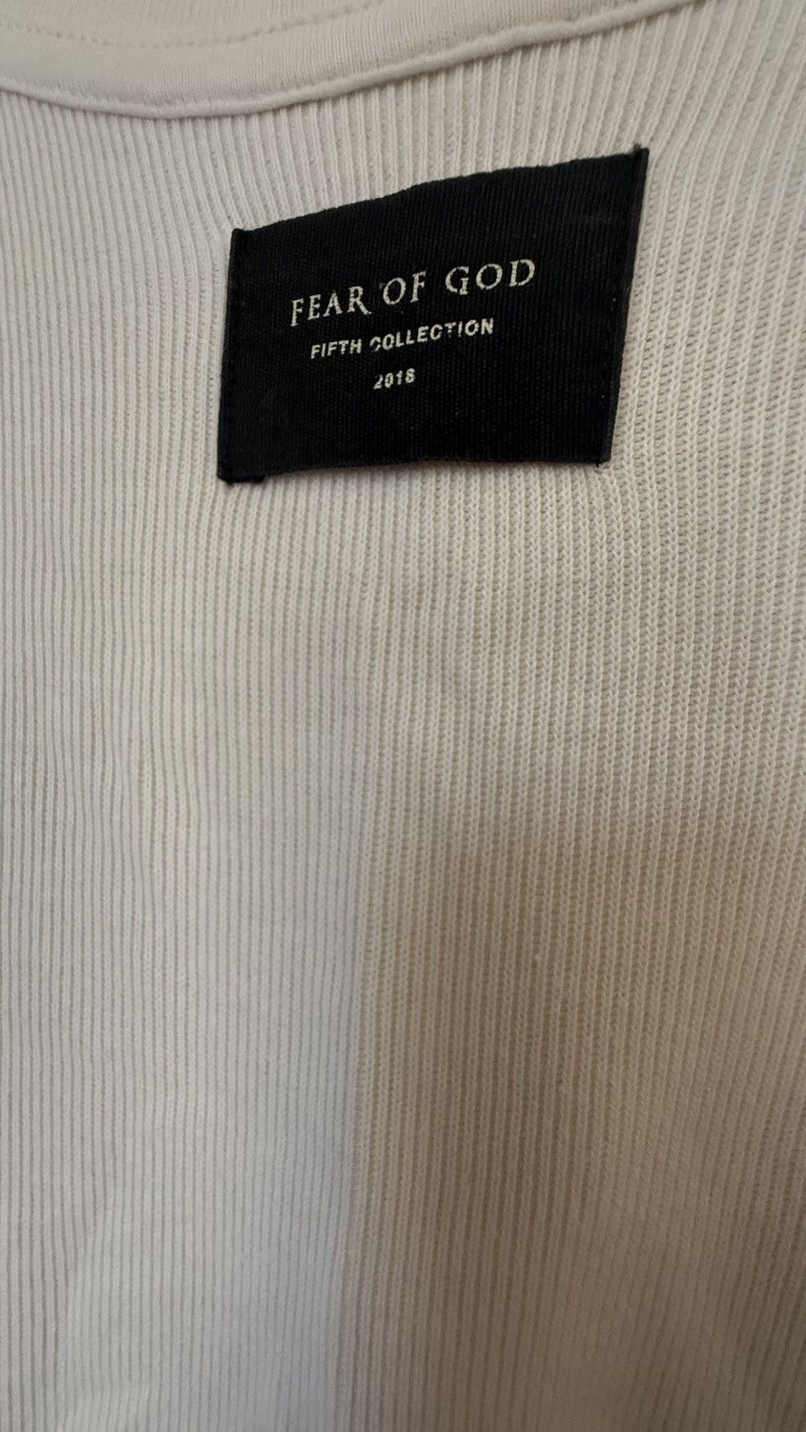 Fear of God Fear of God inside out t-shirt 5th collection Size US XL / EU 56 / 4 - 7 Thumbnail