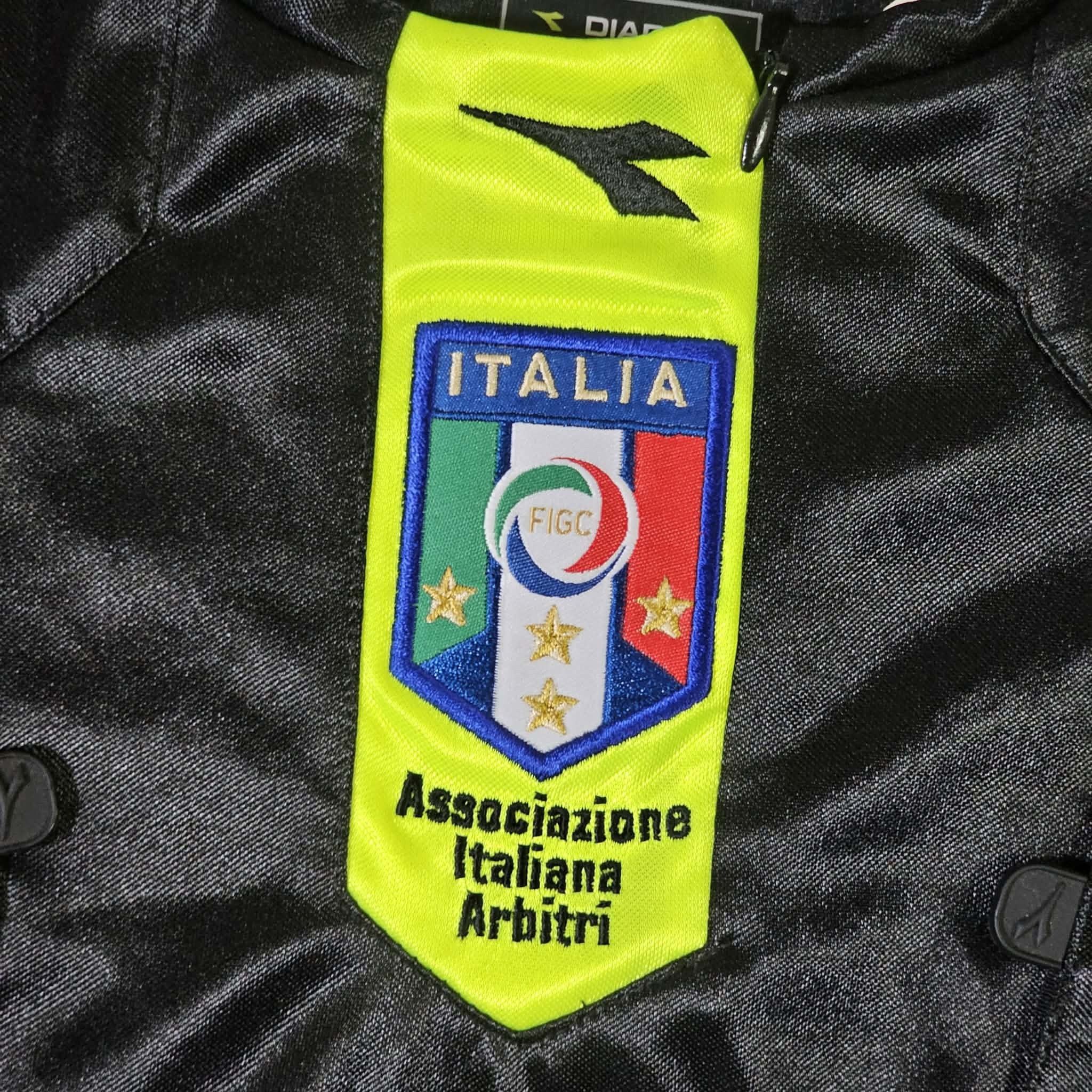 Diadora Italy Vintage Referee Issued Diadora Soccer Jersey Size US L / EU 52-54 / 3 - 3 Thumbnail