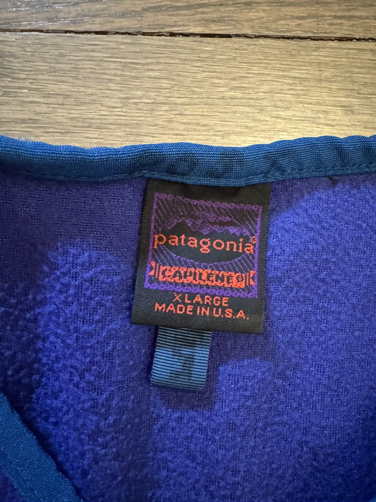 Patagonia Vintage Patagonia Short Sleeve Fleece Size US XL / EU 56 / 4 - 3 Thumbnail