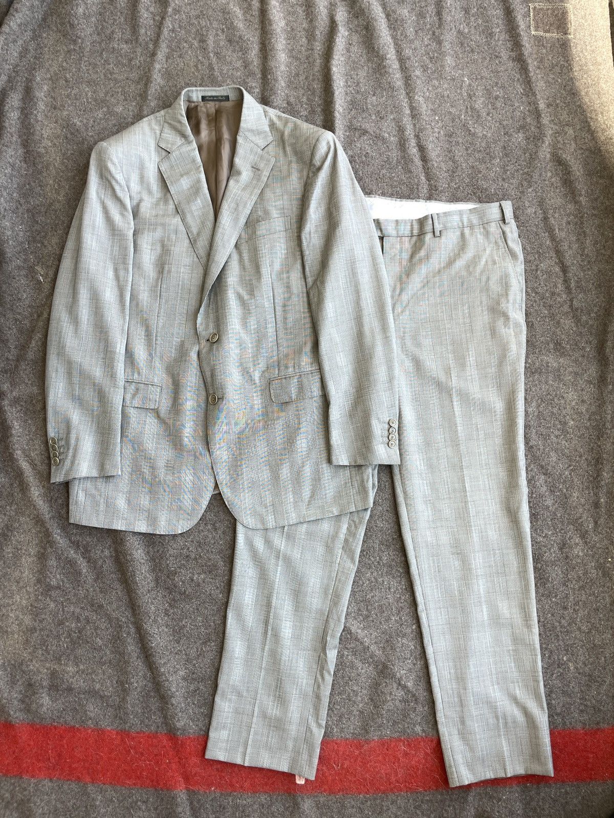 Pal Zileri Pal Zileri Suit Size 44R - 1 Thumbnail