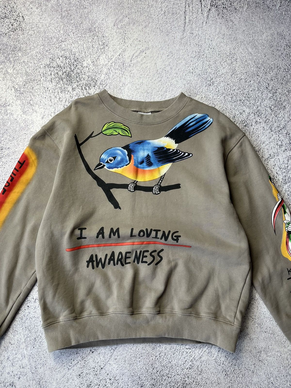 Vintage Vintage Kanye I Am Loving Awareness Sweatshirt Size US M / EU 48-50 / 2 - 5 Thumbnail
