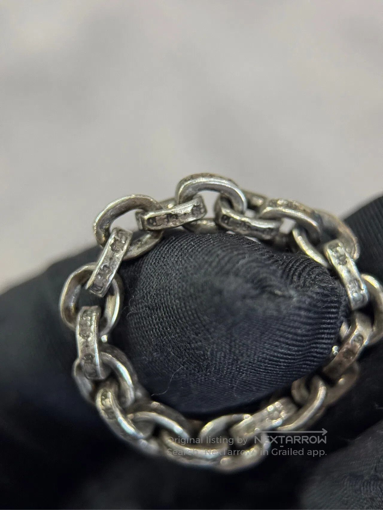 Chrome Hearts CHROME HEARTS Chain Link Ring| Size ONE SIZE - 3 Thumbnail