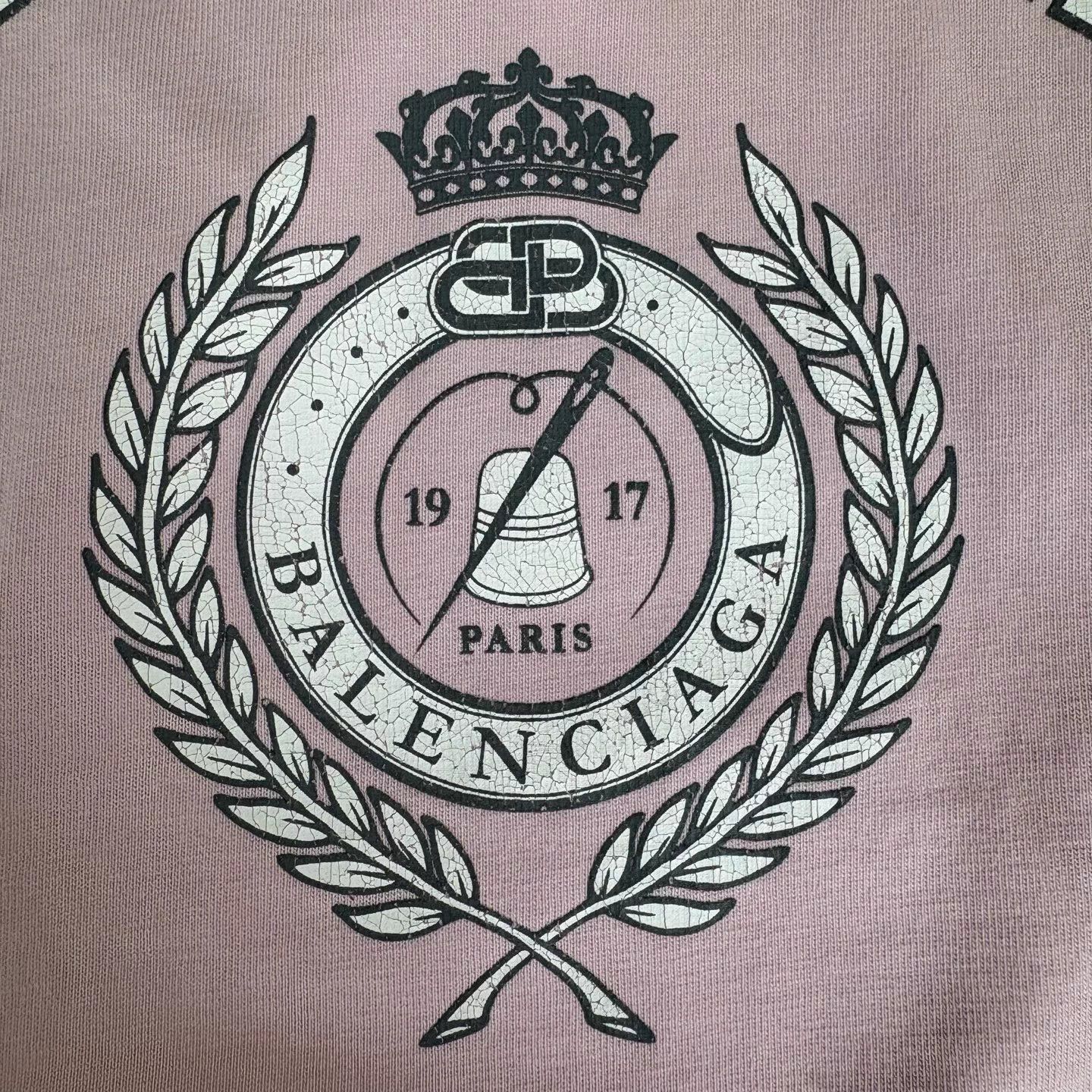 Balenciaga Balenciaga Oversized Sakura Pink short-sleeve crew M Size M / US 6-8 / IT 42-44 - 7 Thumbnail