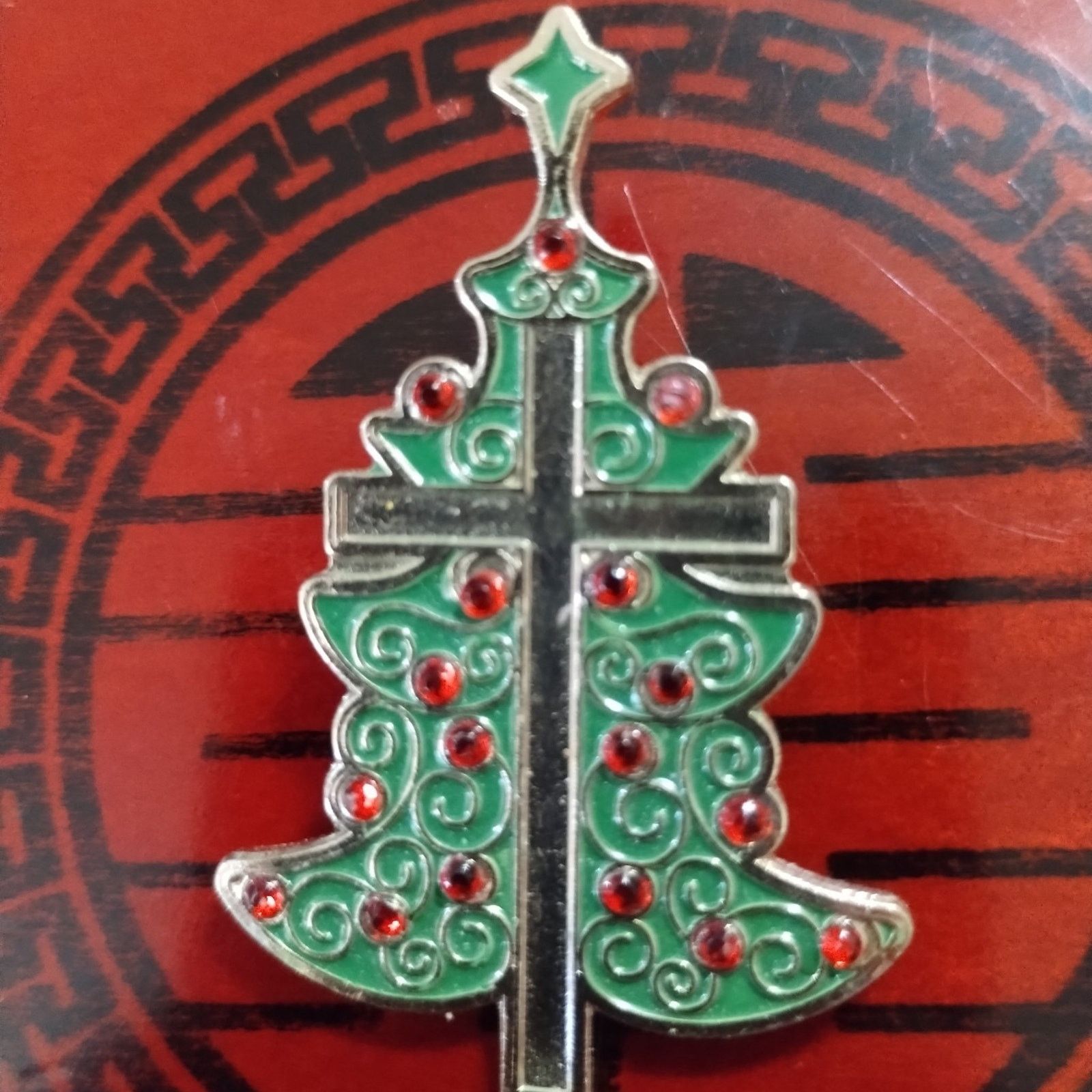 Vintage Really cute little vintage Christmas tree cross Size ONE SIZE - 2 Thumbnail