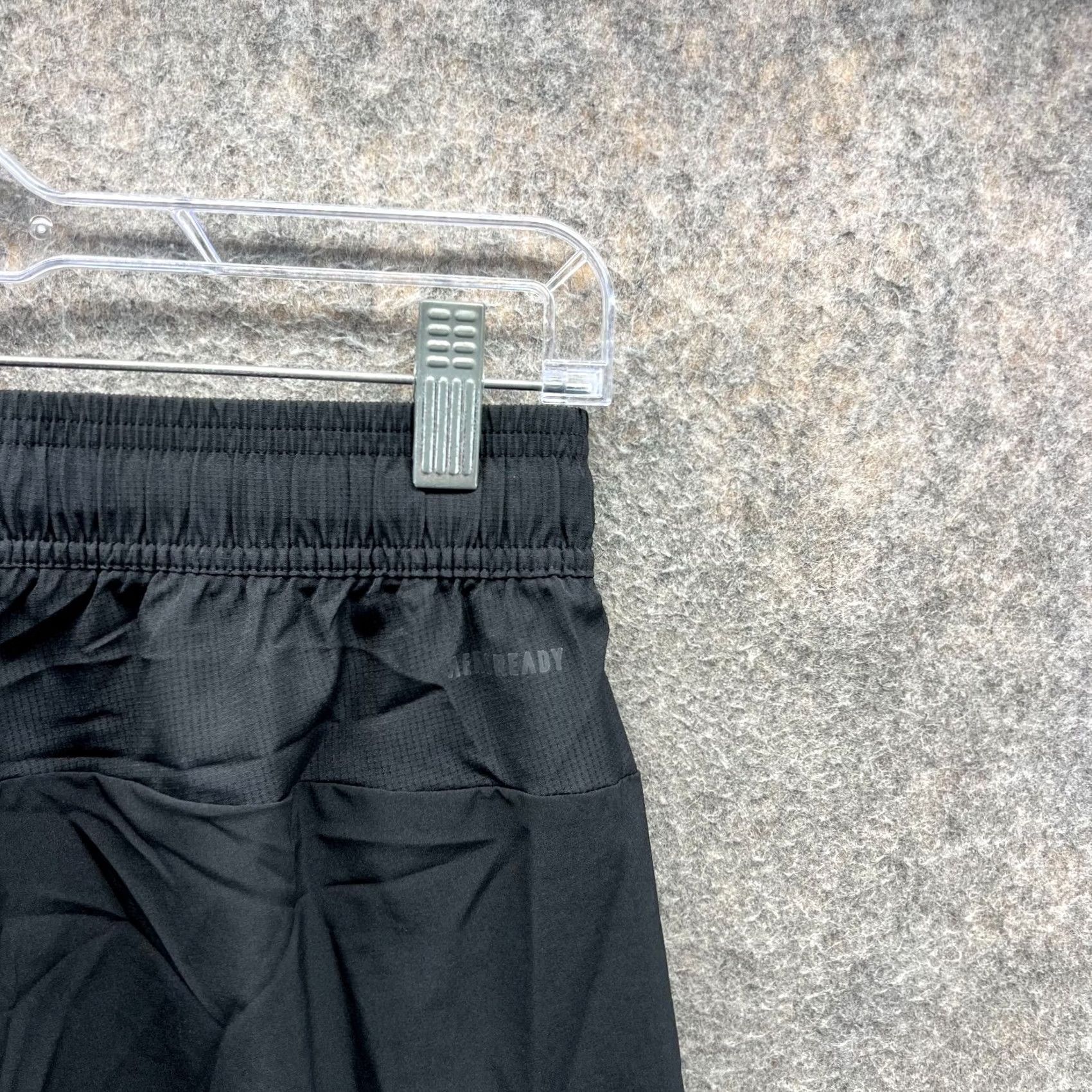 Adidas Adidas Sweatpants Men M Black Polyester Gym Trefoil Straight Vtg Originals Size US 31 - 6 Thumbnail