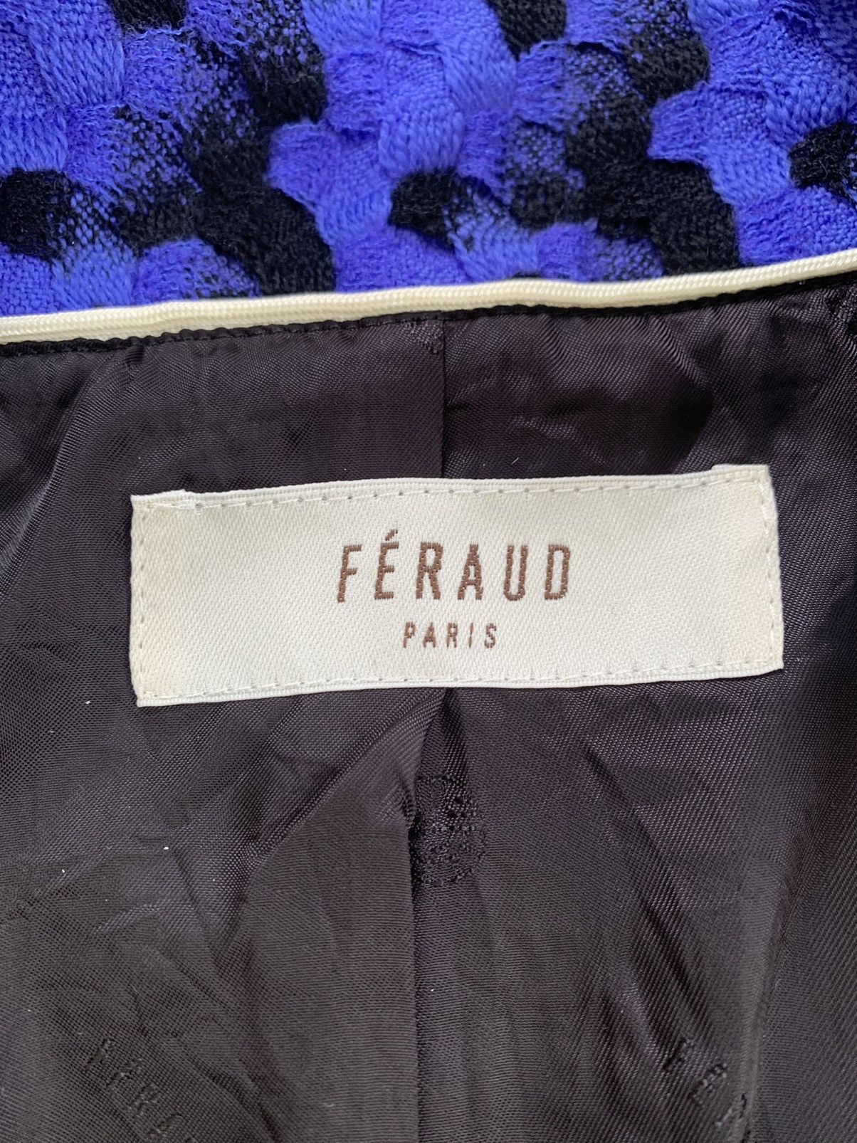 Art Comes First × Louis Feraud Cozy Nice Pattern Feraud Paris Blend Wool Jacket Size S / US 4 / IT 40 - 16 Thumbnail