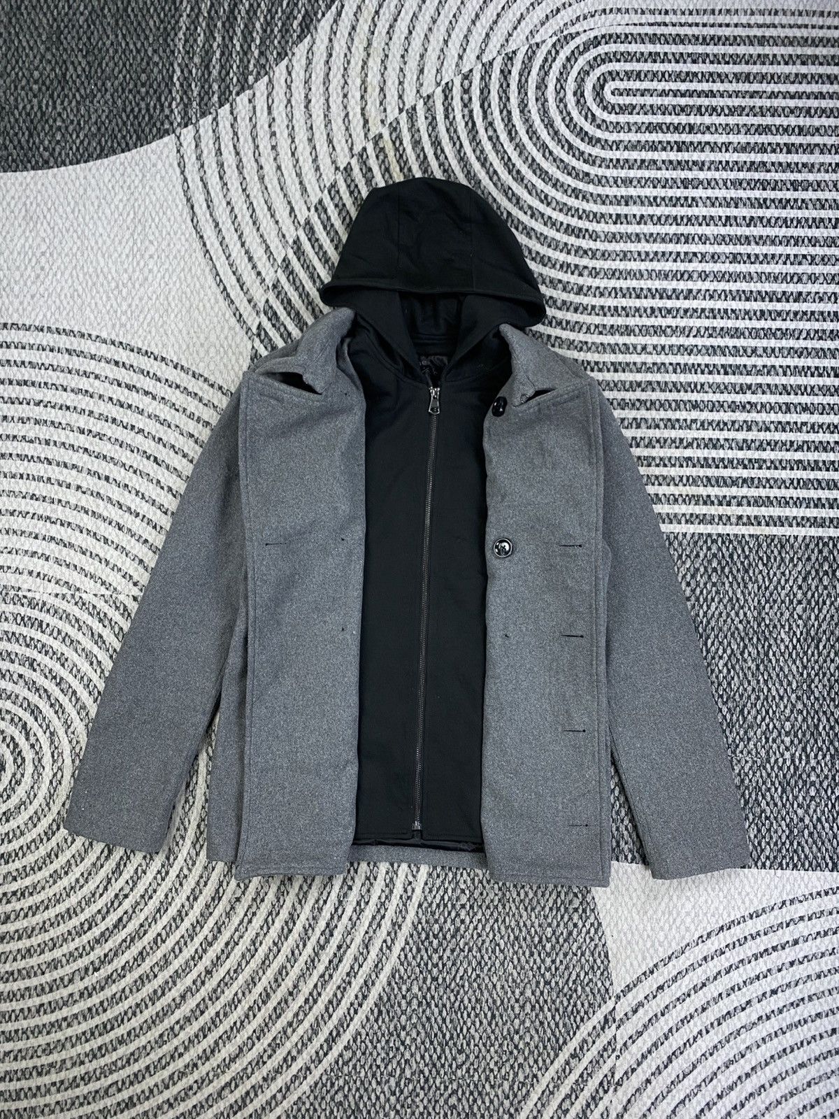 In The Attic 🔥 In The Attic Detachable Double Collar Hooded Jacket Size US M / EU 48-50 / 2 - 4 Thumbnail