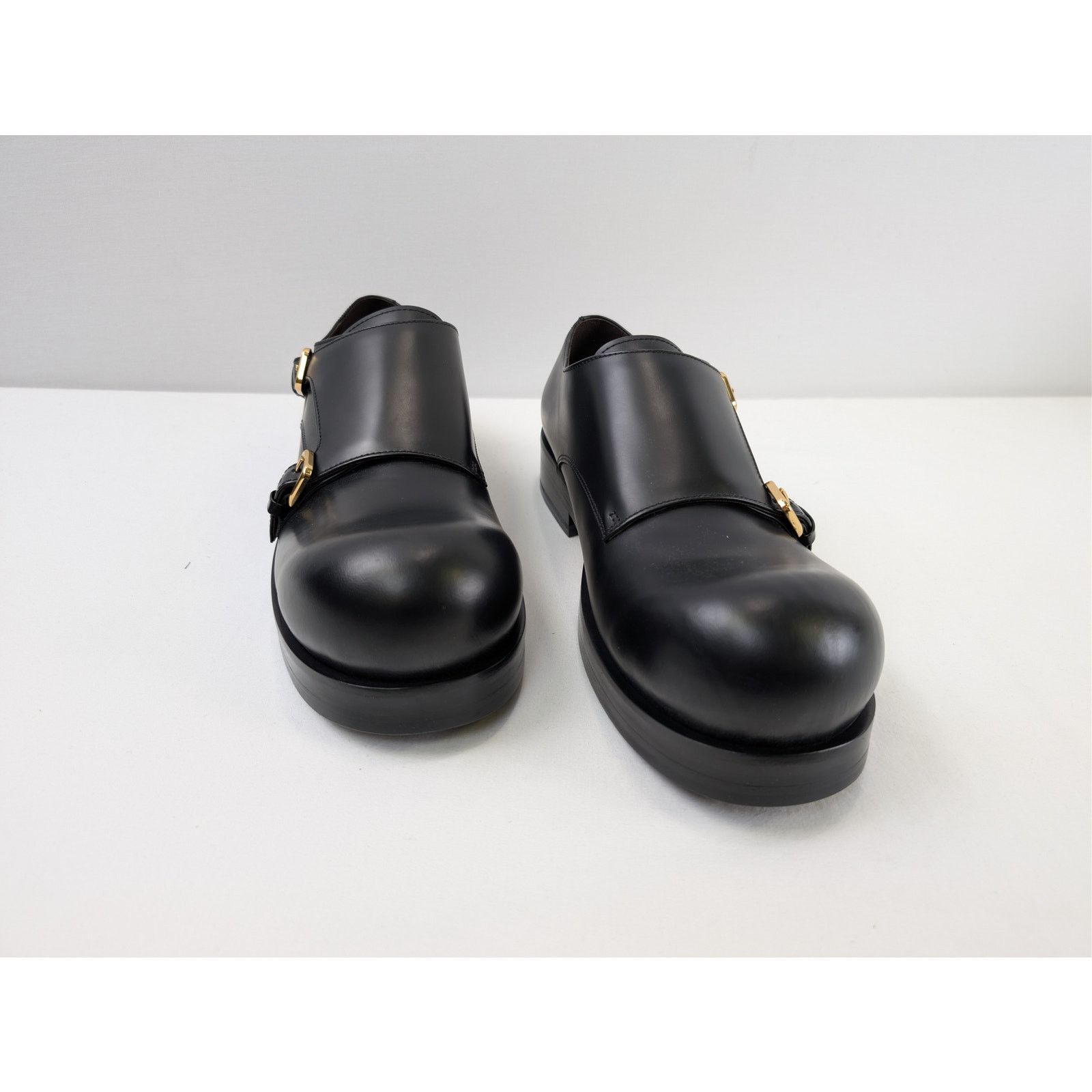 Bottega Veneta o1rshd1 Helium Monk Strap Tokyo Brush Calf Boots in Black Size US 10 / EU 43 - 5 Thumbnail