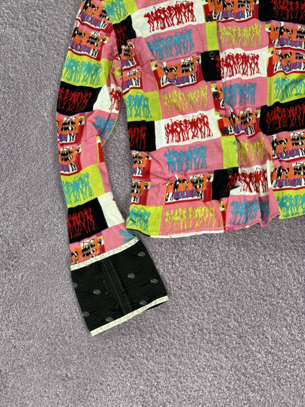 Custo Barcelona Custo Barcelona Y2K Sexy Print 00s Long Sleeve T-Shirt Size S / US 4 / IT 40 - 7 Thumbnail