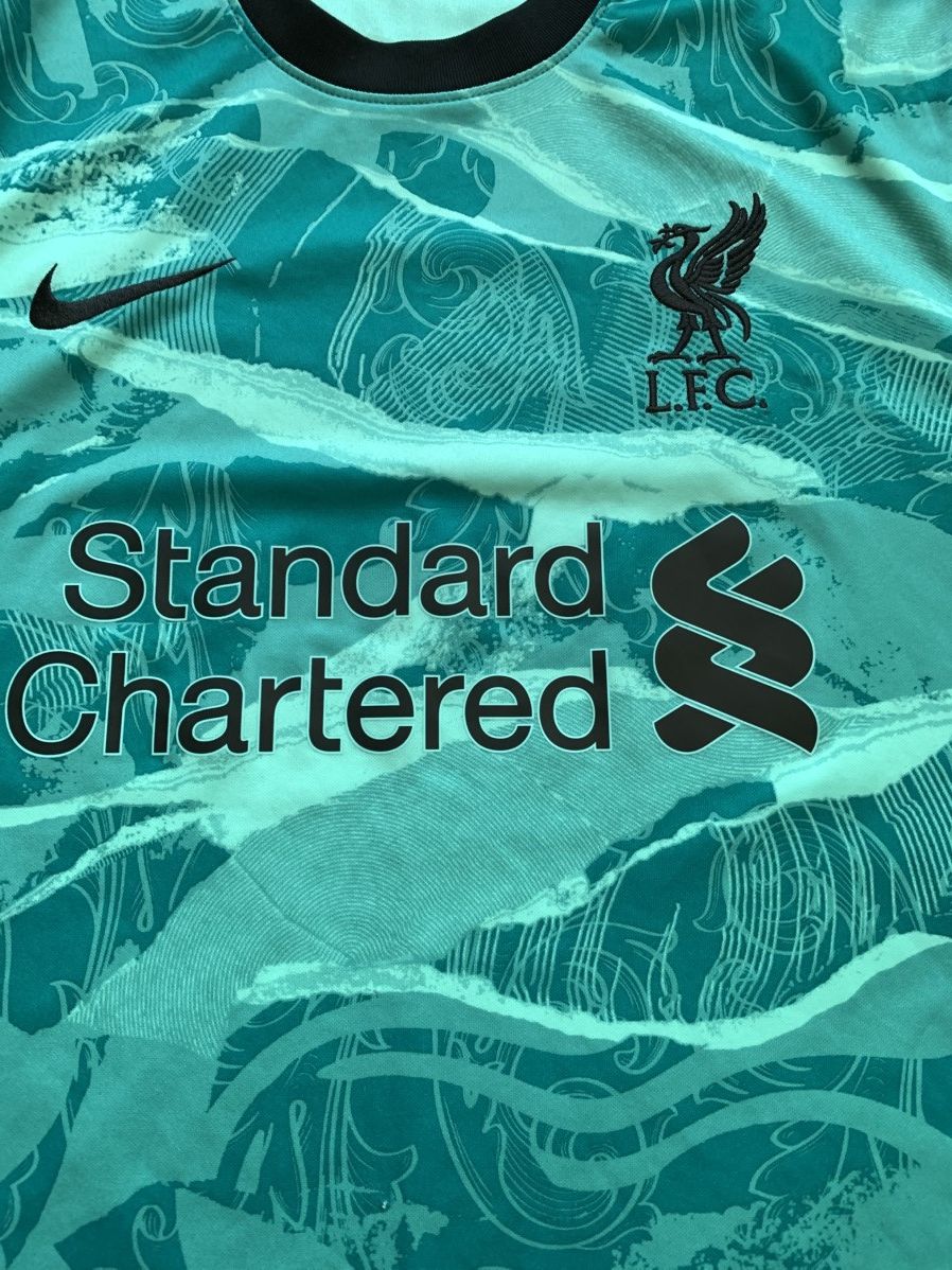 Nike 🔥NIKE LIVERPOOL 2020/21 AWAY FOOTBALL JERSEY SOCCER BLOCKCOR Size US M / EU 48-50 / 2 - 5 Thumbnail