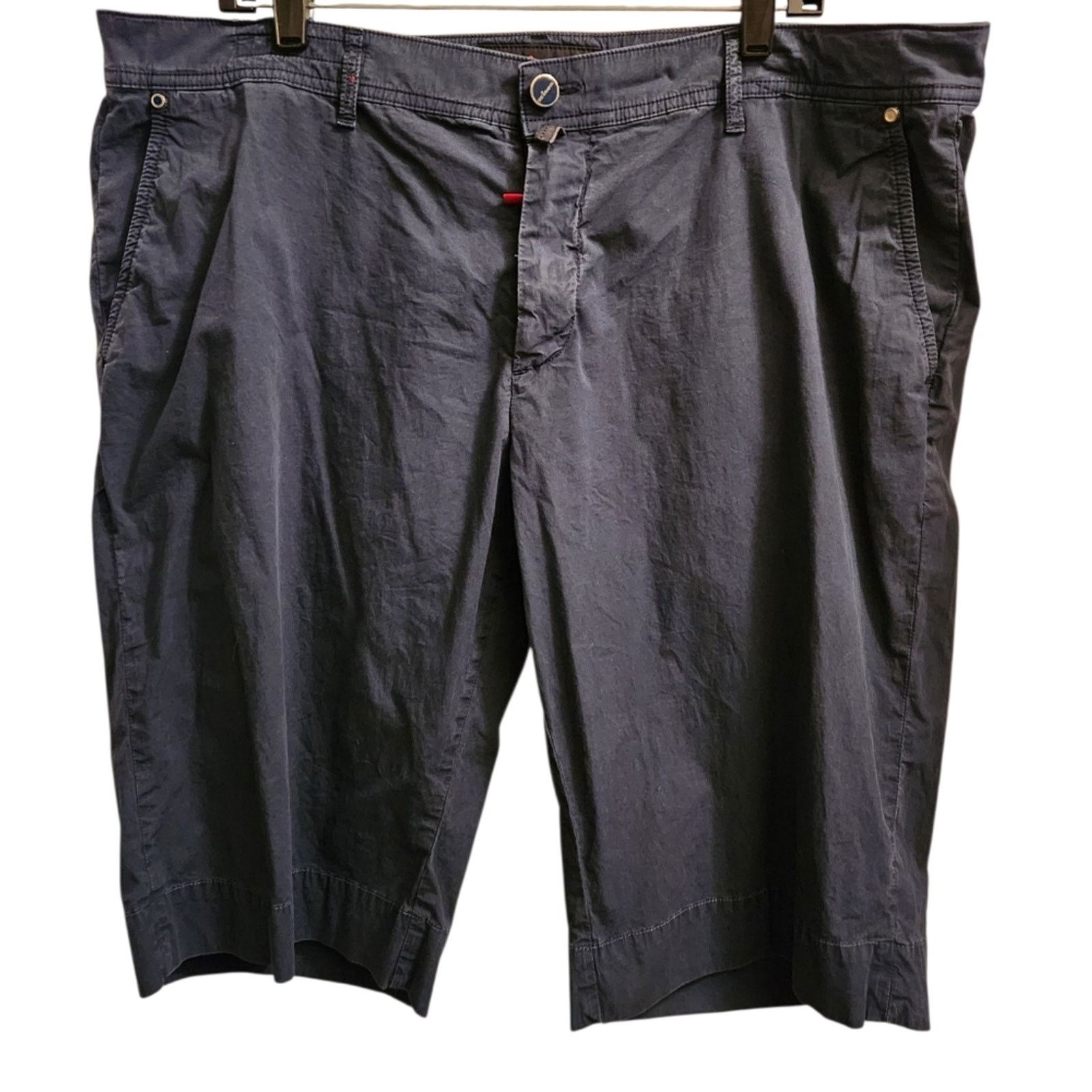 Kiton Kiton Blue Flat Front Shorts 42 Size US 26 / EU 42 - 1 Thumbnail