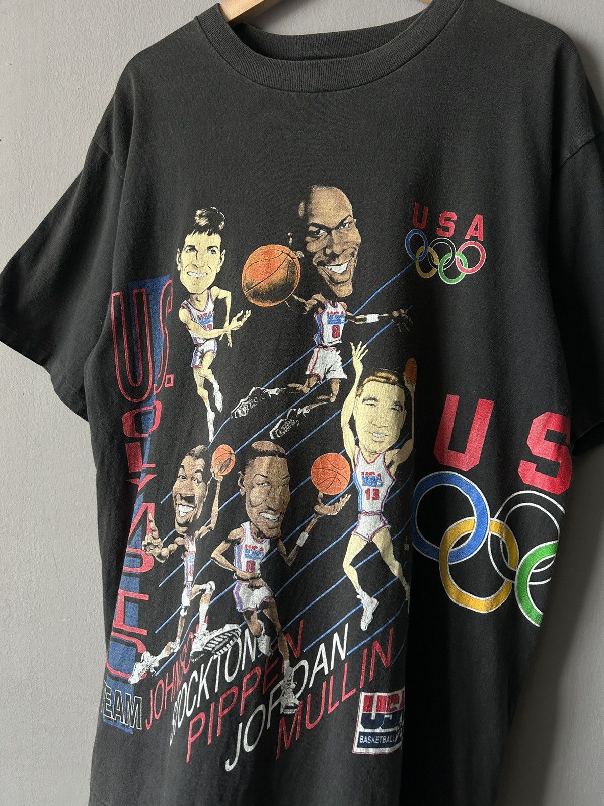 USA Olympics Vintage Olympic Usa Overprint Tshirt Size US M / EU 48-50 / 2 - 5 Thumbnail