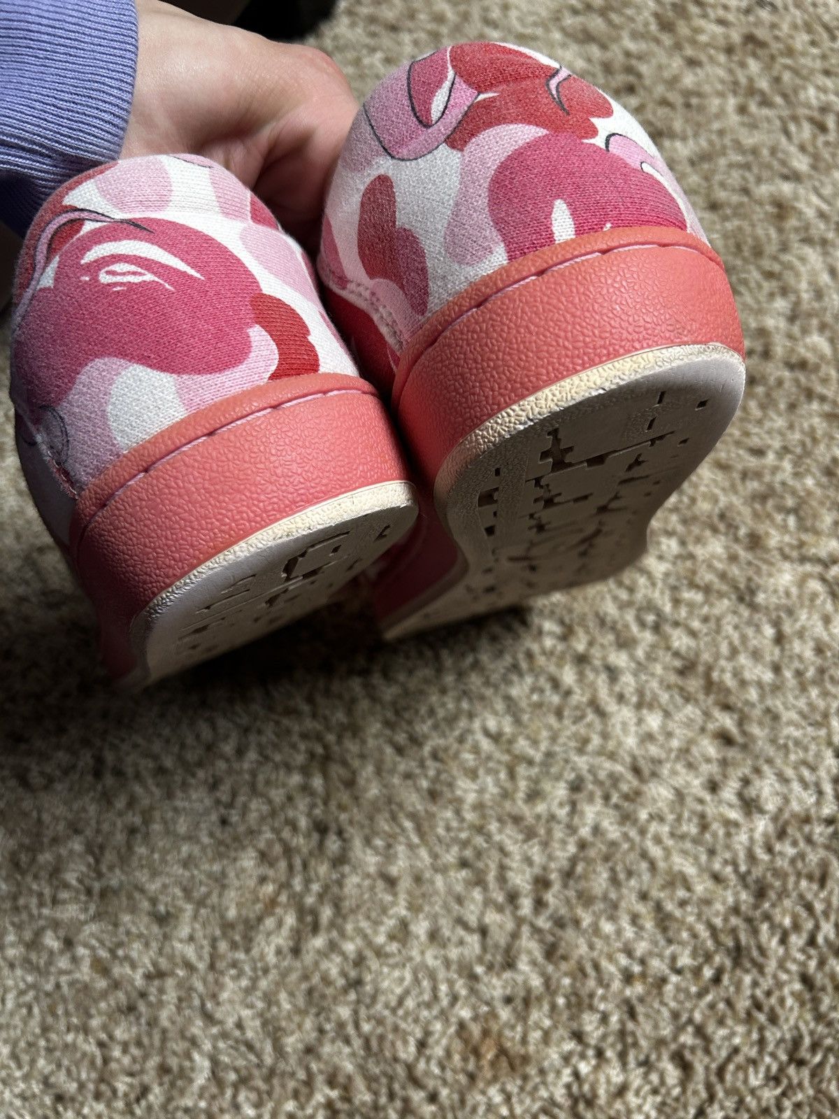 Bape × Kaws Kaws bape shell toe Size US 9.5 / EU 42-43 - 7 Thumbnail