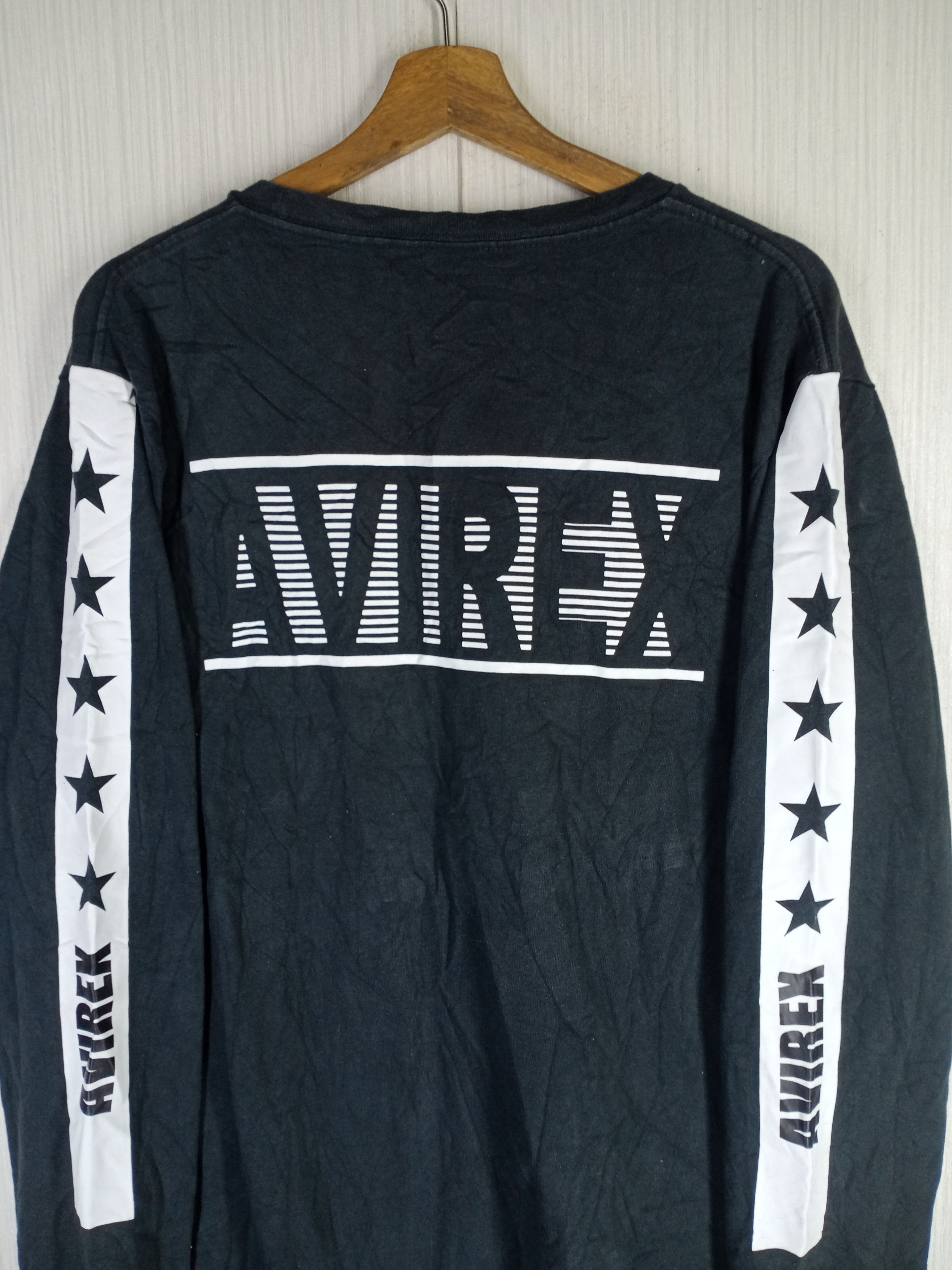 Avirex × Vintage Rare Vintage Avirex Long Sleeve Tshirt Size US XL / EU 56 / 4 - 3 Thumbnail