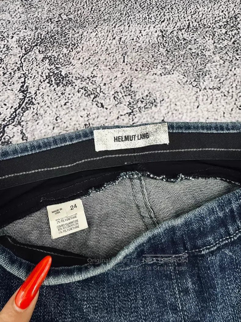 Helmut Lang Helmut Lang size 24 Patchwork Deconstructed Jeans Size US 26 / EU 42 - 3 Thumbnail