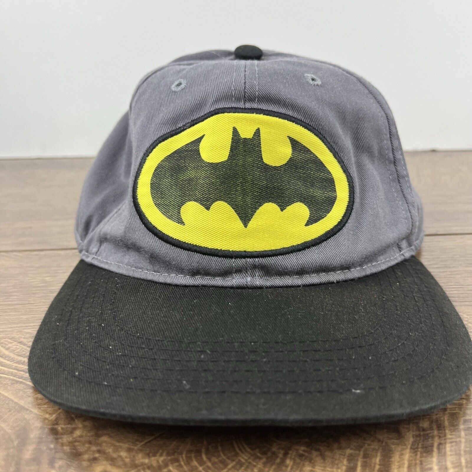 Other Batman Snapback Hat Gray Cap Adjustable Batman Hat Gray Adul Size ONE SIZE - 6 Thumbnail