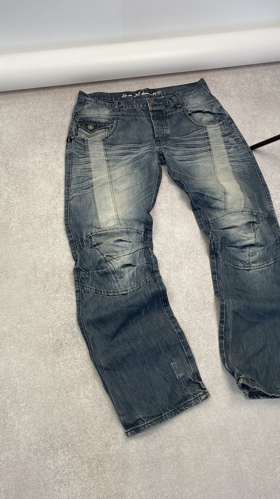 Other Jeans Dirty Pants faded crashed y2k distressed Size US 38 / EU 54 - 4 Thumbnail