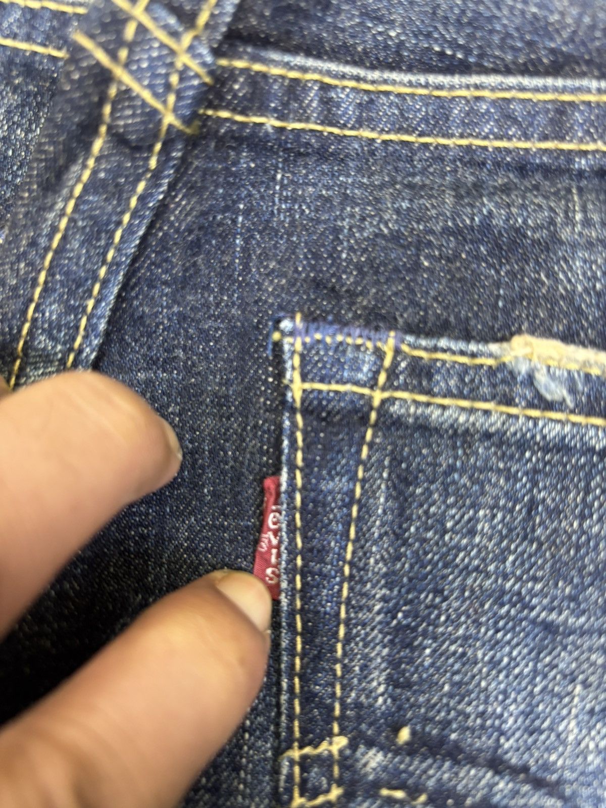 Levi's Vintage y2k Levis 502 Stone Wash Denim F765 Size US 32 / EU 48 - 14 Thumbnail