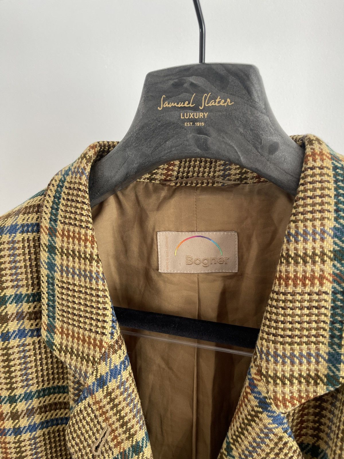 Bogner 🔥Bogner woman wool blazer tweed classic jacket Size XXL / US 16-18 / IT 52-54 - 3 Thumbnail