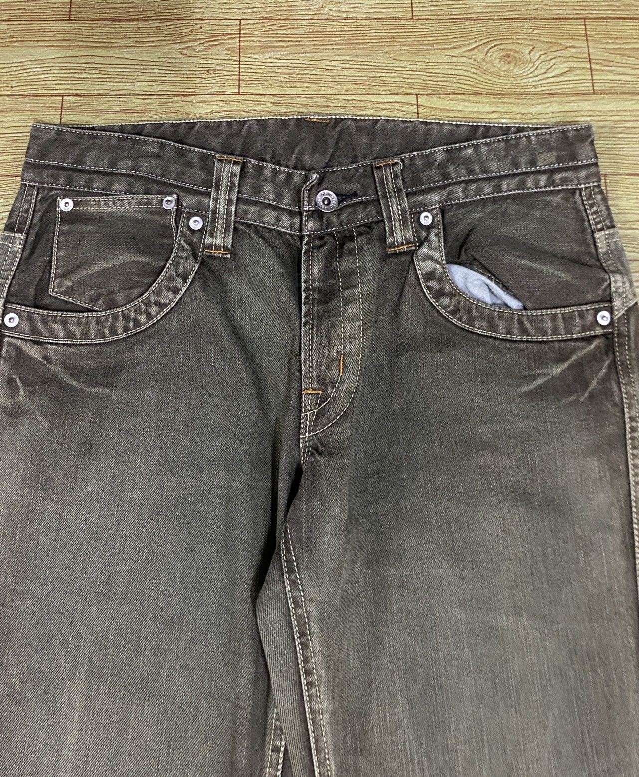 semanticdesign Very Rare Vintage Brand Semantic Design Flared Jeans 1990s Size US 32 / EU 48 - 3 Thumbnail