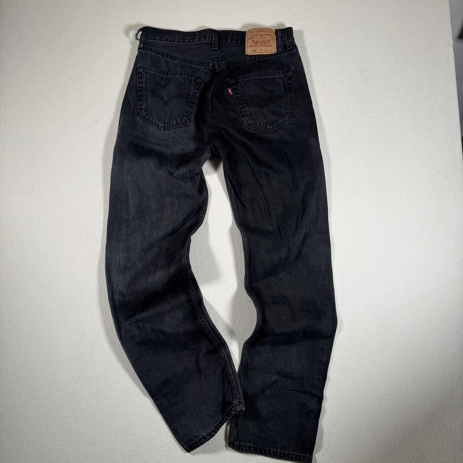 Other Vintage 90s Levis 501 Made In Canada Black Denim Jeans Size US 33 - 7 Thumbnail