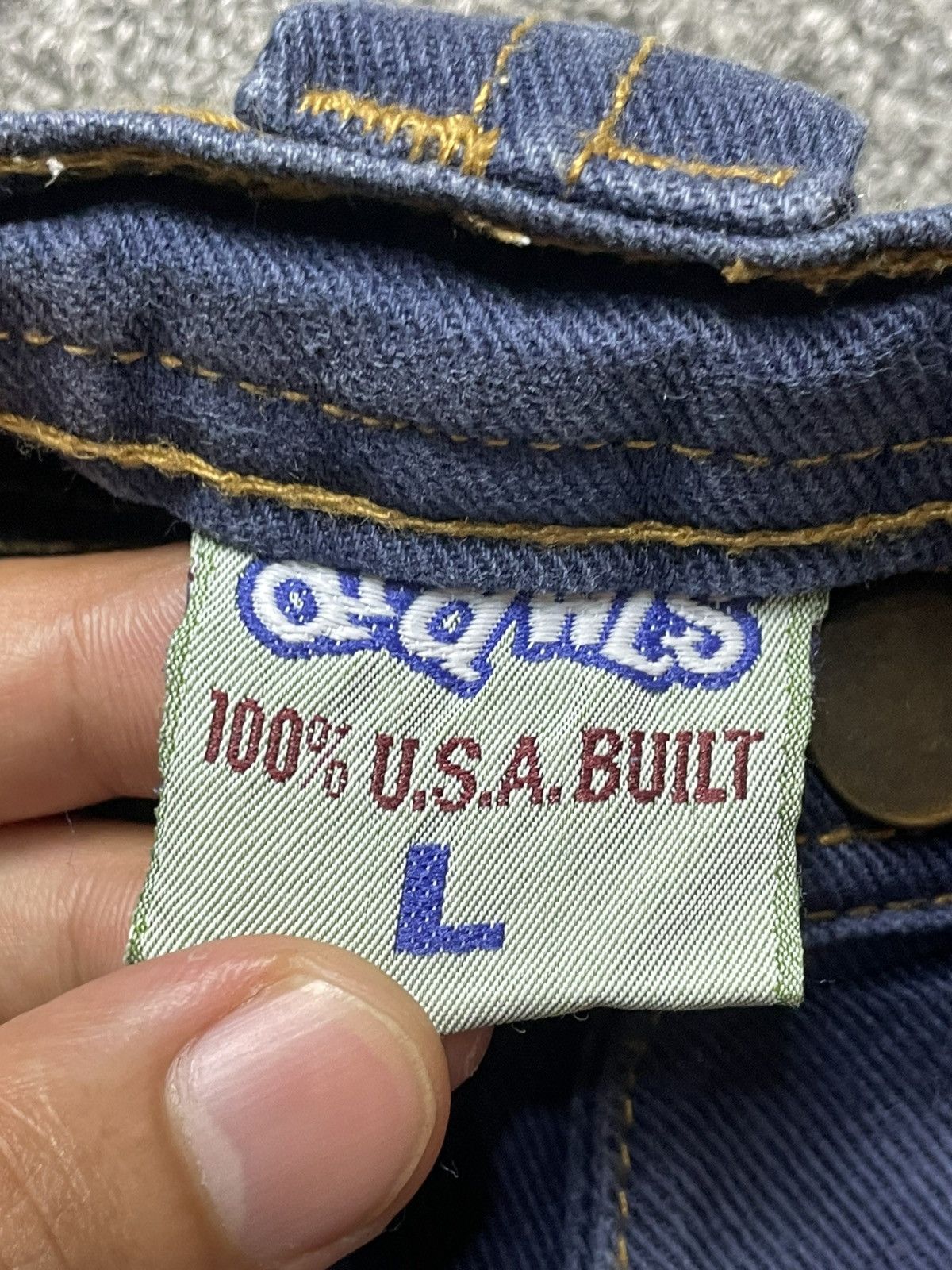 Japanese Brand × Vintage DRDWLS U.s.a Brand Carpenter Baggy Jeans (111) Size US 38 / EU 54 - 7 Thumbnail