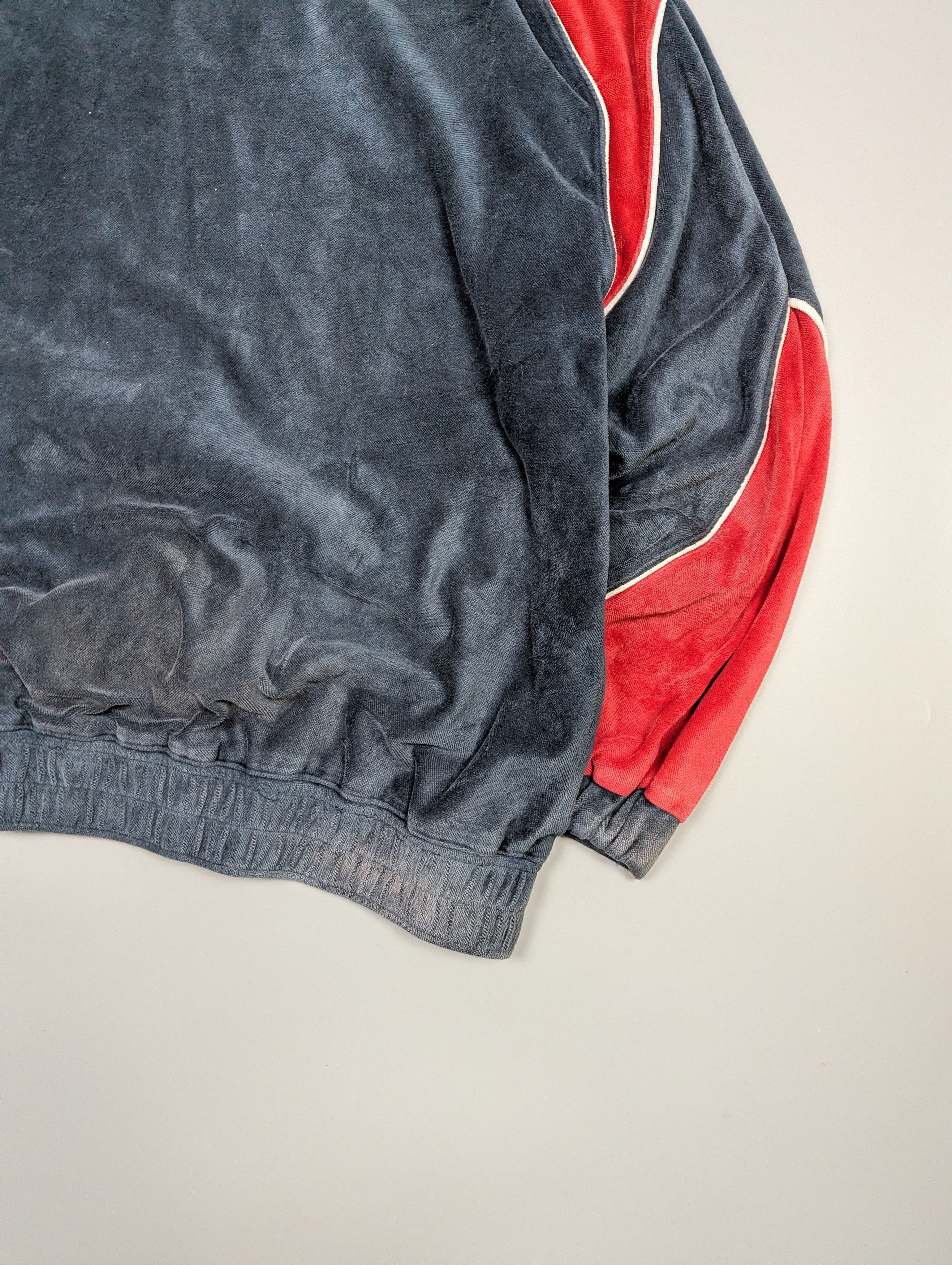 Reebok Vintage Reebok Allen Iverson I3 Velour Track Jacket Size US L / EU 52-54 / 3 - 14 Thumbnail