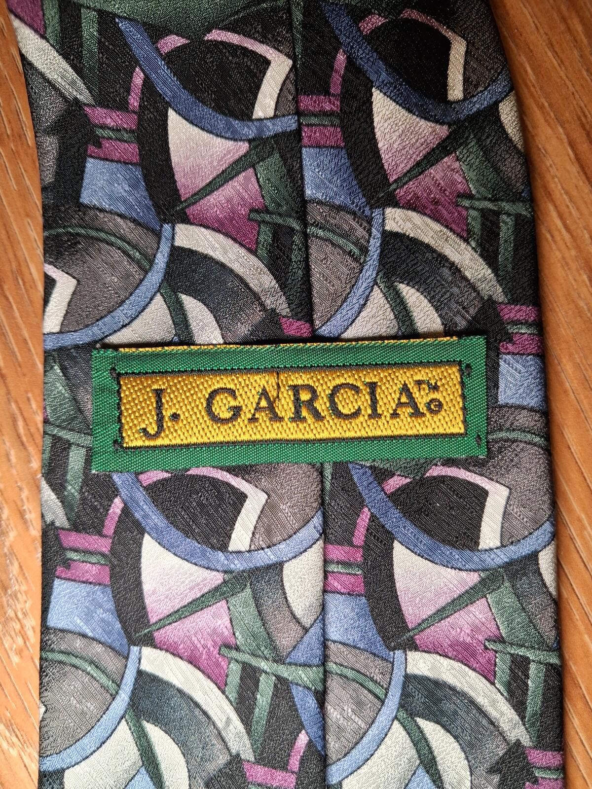 Other VINTAGE Jerry Garcia Silk Tie Multicoilor Abstract Art Size ONE SIZE - 2 Thumbnail