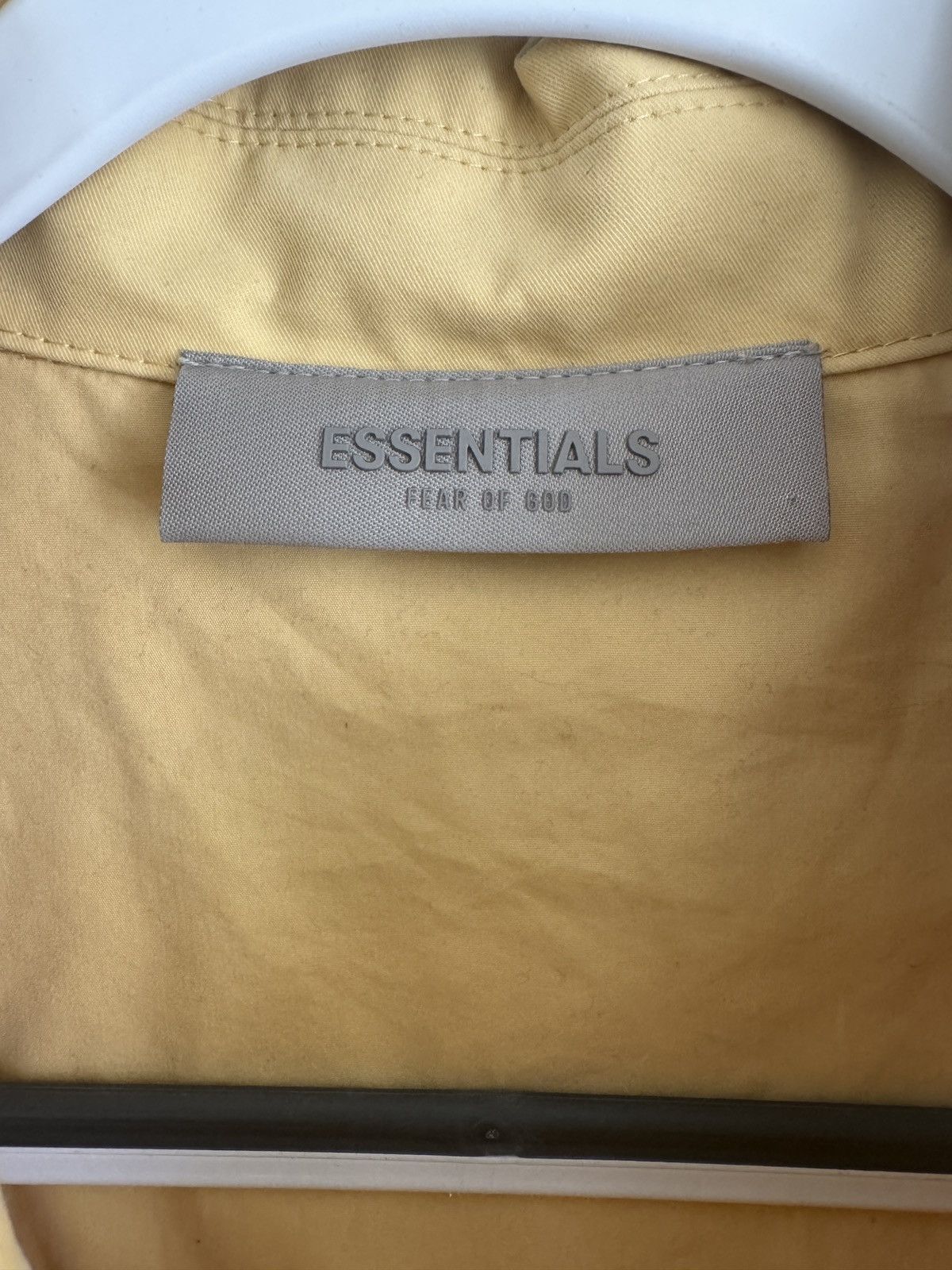 Essentials Fear of God Essentials Barn Jacket Yellow - Medium Size US M / EU 48-50 / 2 - 3 Thumbnail