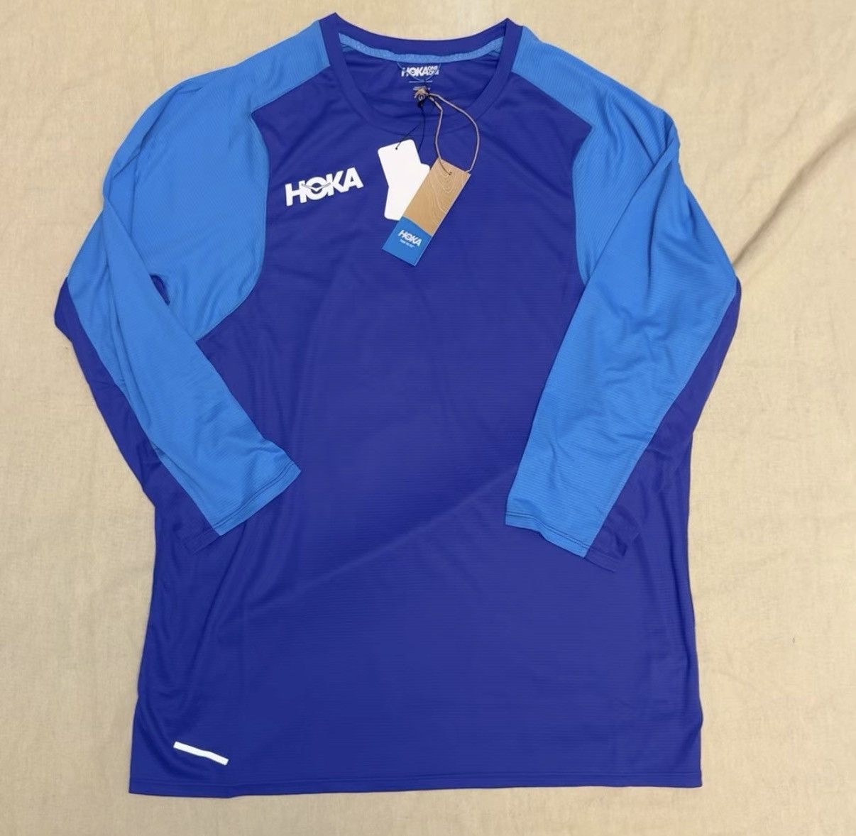 Hoka Hoka One One Glide 3/4 Sleeve Quick-Dry Long Sleeve Tee J44 Size US L / EU 52-54 / 3 - 1 Thumbnail