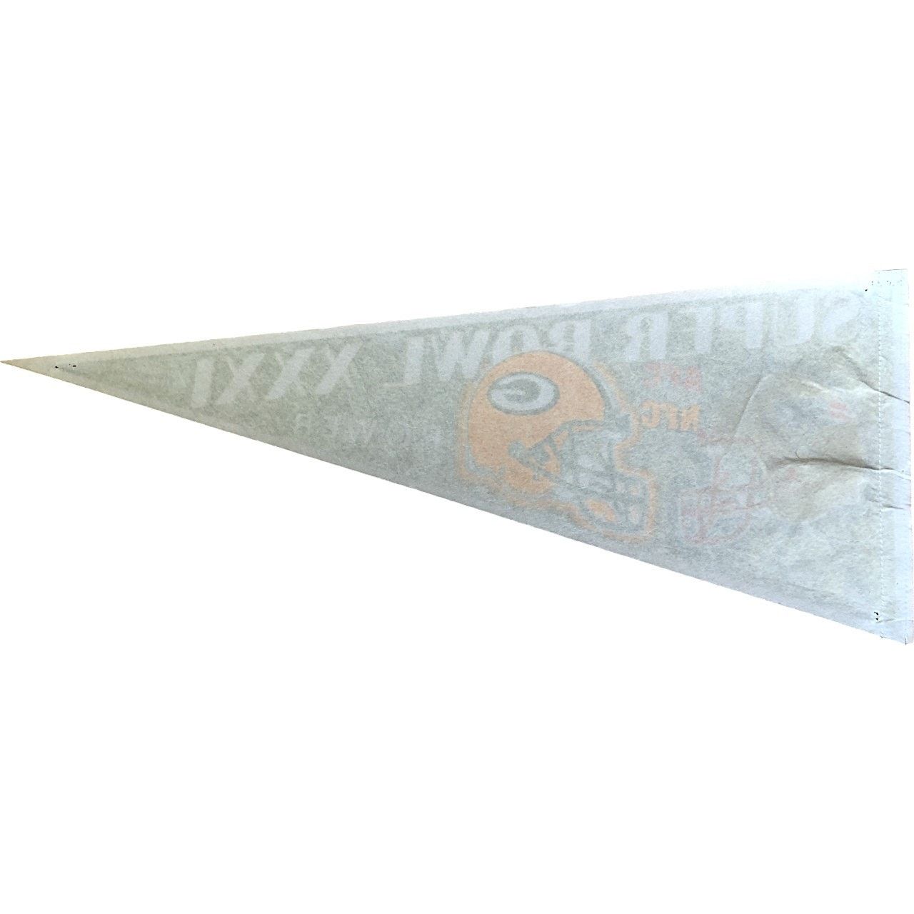 NFL Super Bowl XXXI 1997 Patriots v Green Bay Packers Pennant Size ONE SIZE - 2 Thumbnail