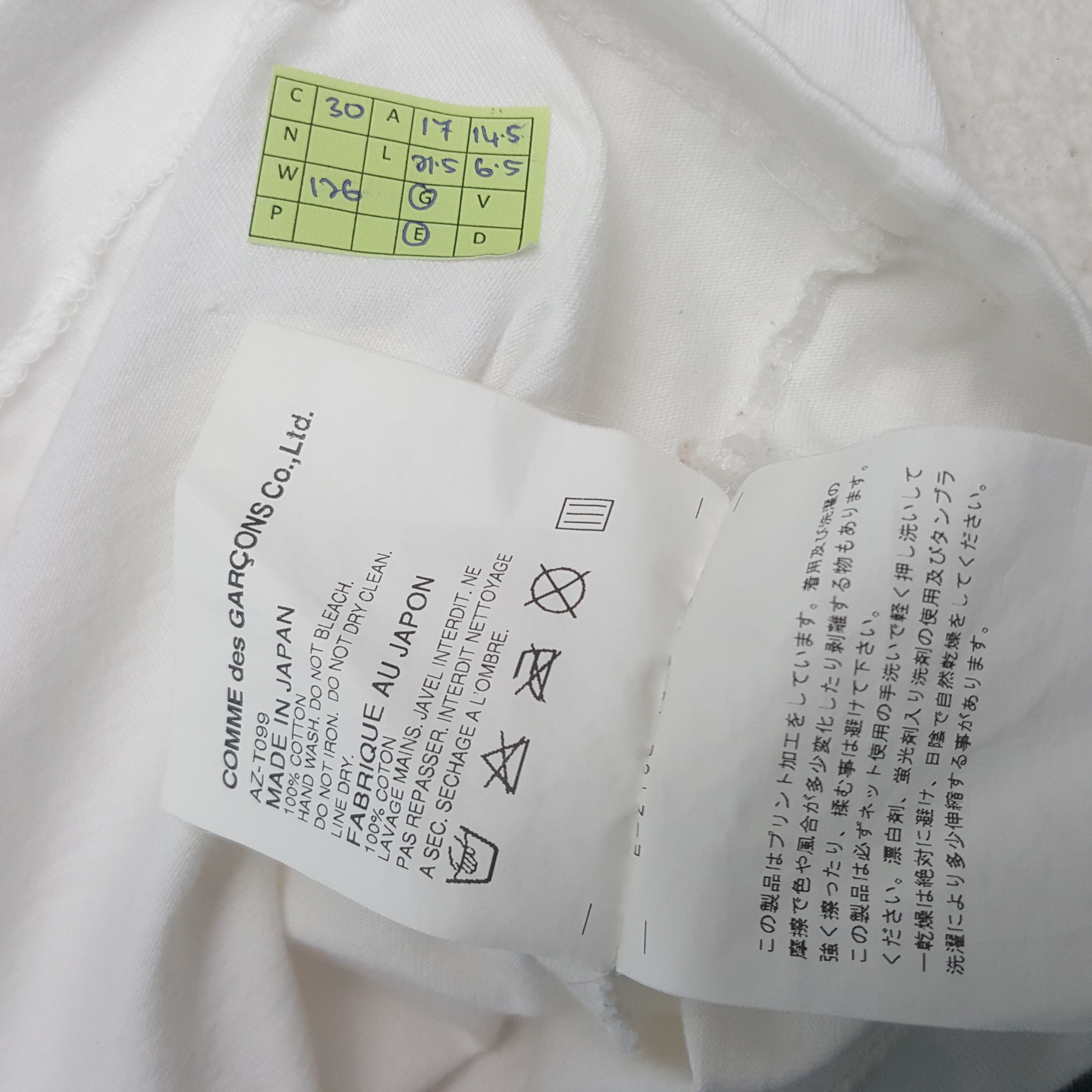 Comme des Garcons PLAY Vintage Comme des Garcons Play Designer Tshirt RR30 Size US S / EU 44-46 / 1 - 5 Thumbnail