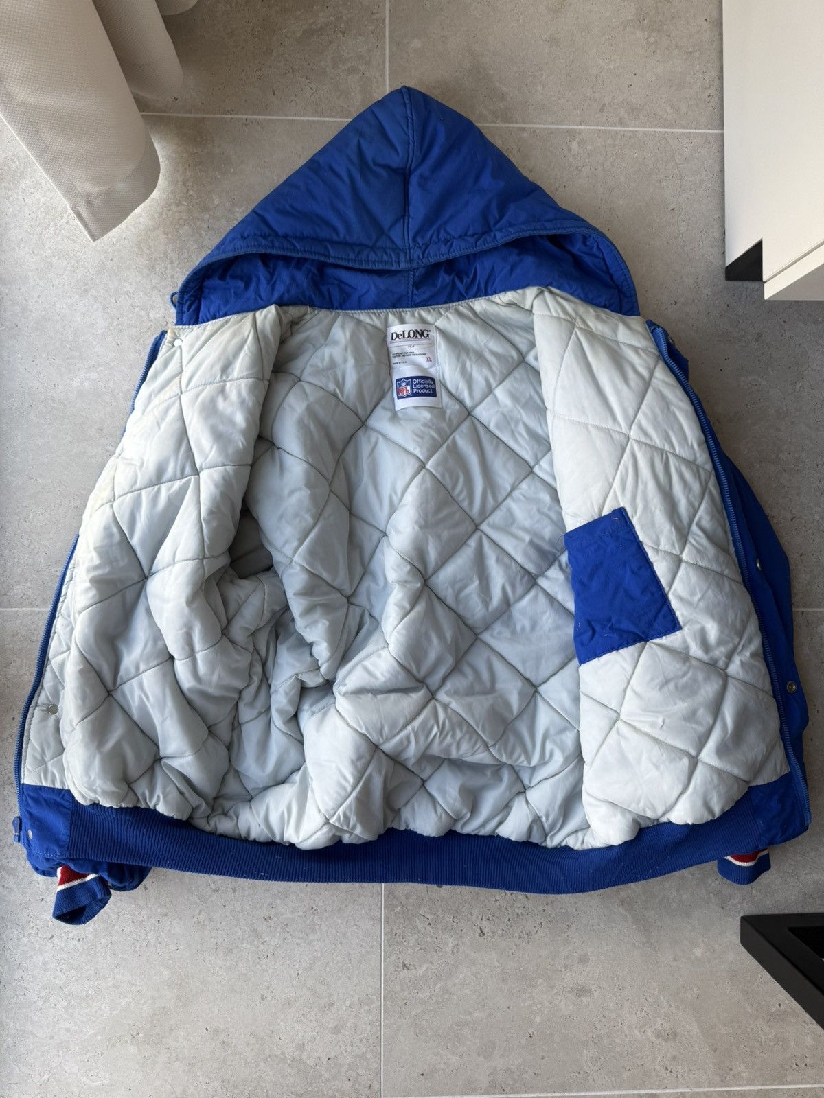 NFL Vintage New York Giants Jacket Size US XL / EU 56 / 4 - 5 Thumbnail