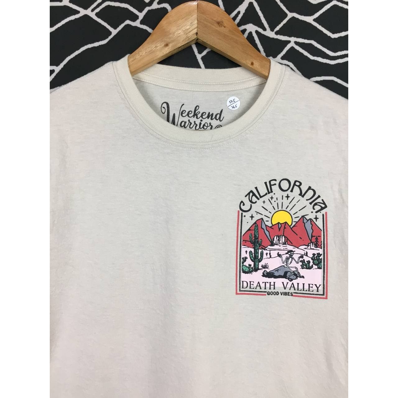 Vintage Weekend Warrior California Death Valley Good Vibes Tee Size US S / EU 44-46 / 1 - 8 Thumbnail