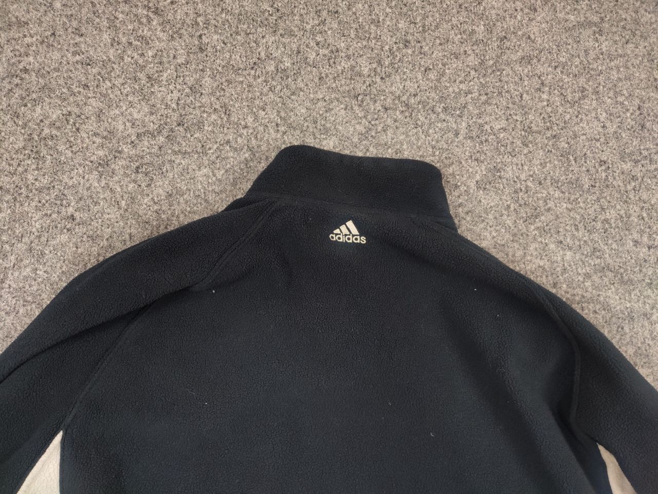 Adidas Vintage Adidas x Real Madrid Logo Zip Fleece Pullover Size US XL / EU 56 / 4 - 12 Thumbnail