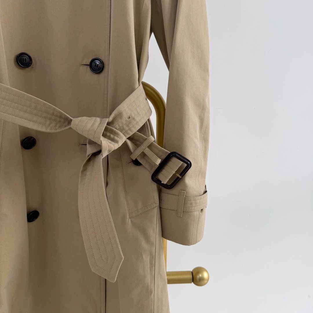 Burberry Burberry Khaki Trench Coat F36 Size XS / US 0-2 / IT 36-38 - 4 Thumbnail