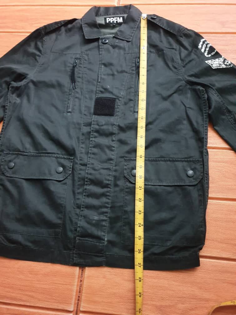 PPFM 💥PPFM Skull faded Black Punk rock jacket Size US M / EU 48-50 / 2 - 9 Thumbnail