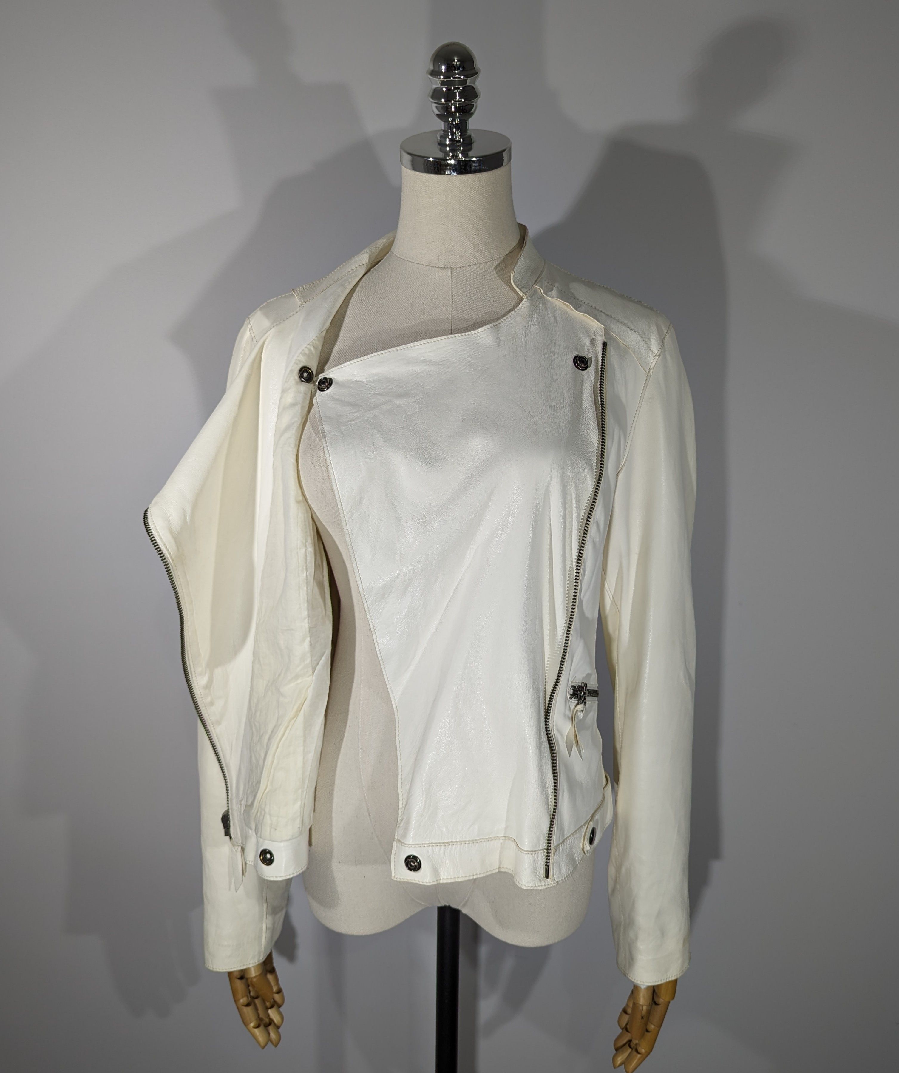 Leather Graham & Spencer Made In USA Leather Jacket Luxury Brand Size M / US 6-8 / IT 42-44 - 17 Thumbnail