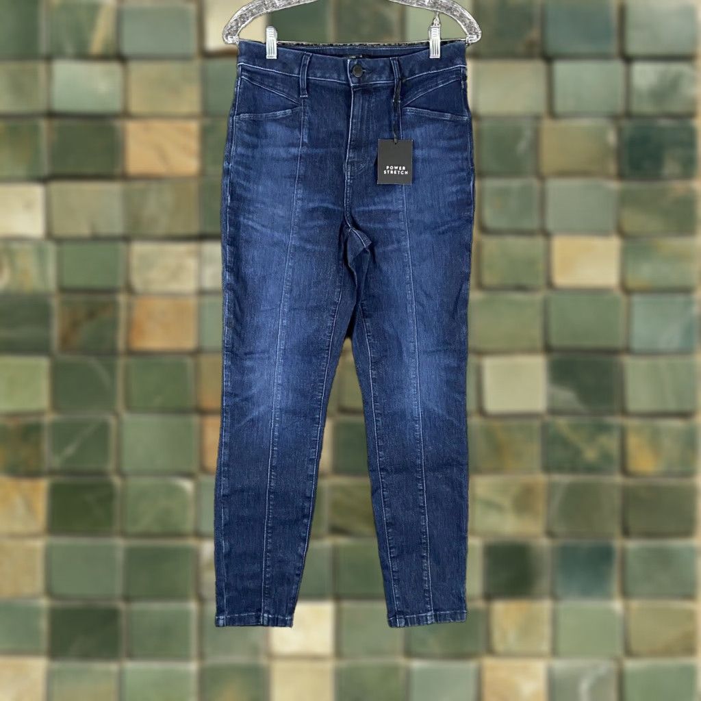 Vintage NEW Simply Vera Vera Wang Skinny Ankle Jeans Blue Women’s Size 8 Size 30" / US 8 / IT 44 - 1 Thumbnail